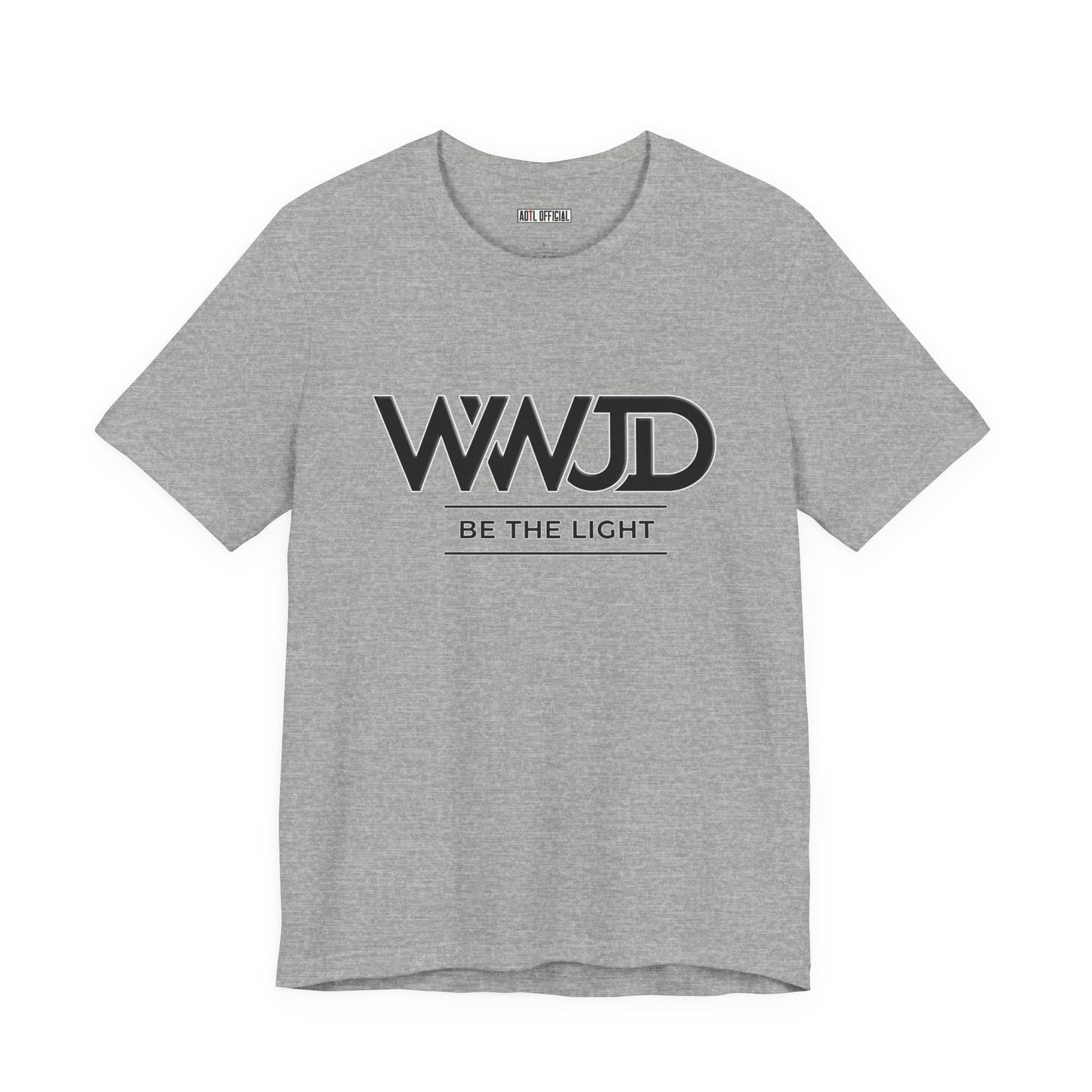 WWJD Faith Reminder Unisex Short Sleeve Tee