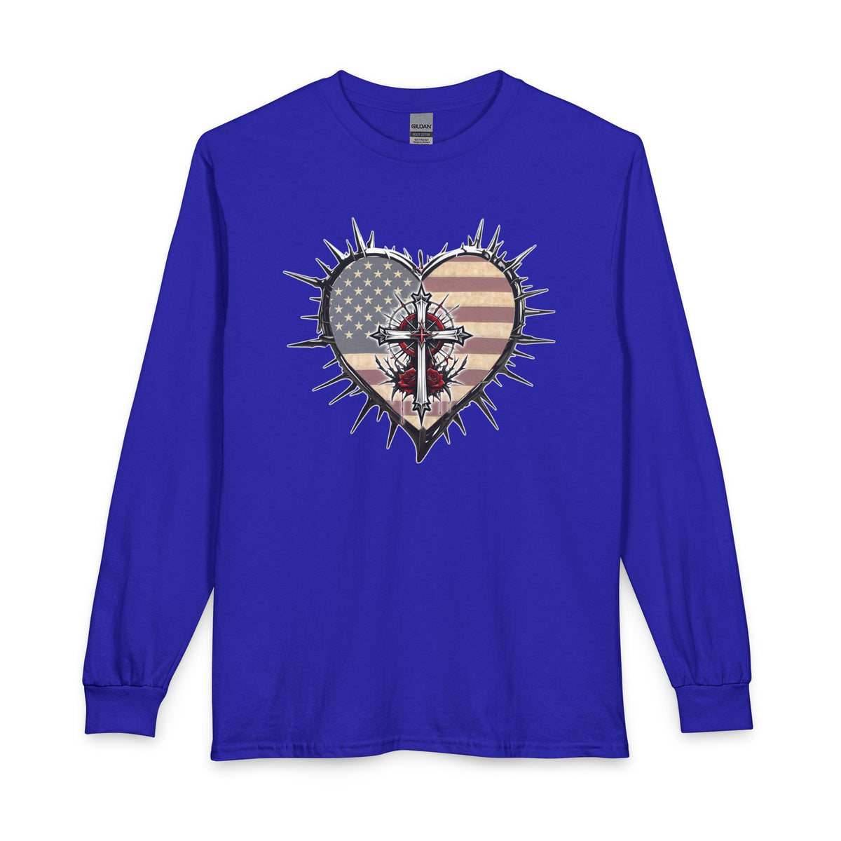 Sacrificial Freedom Christian Long Sleeve Shirt
