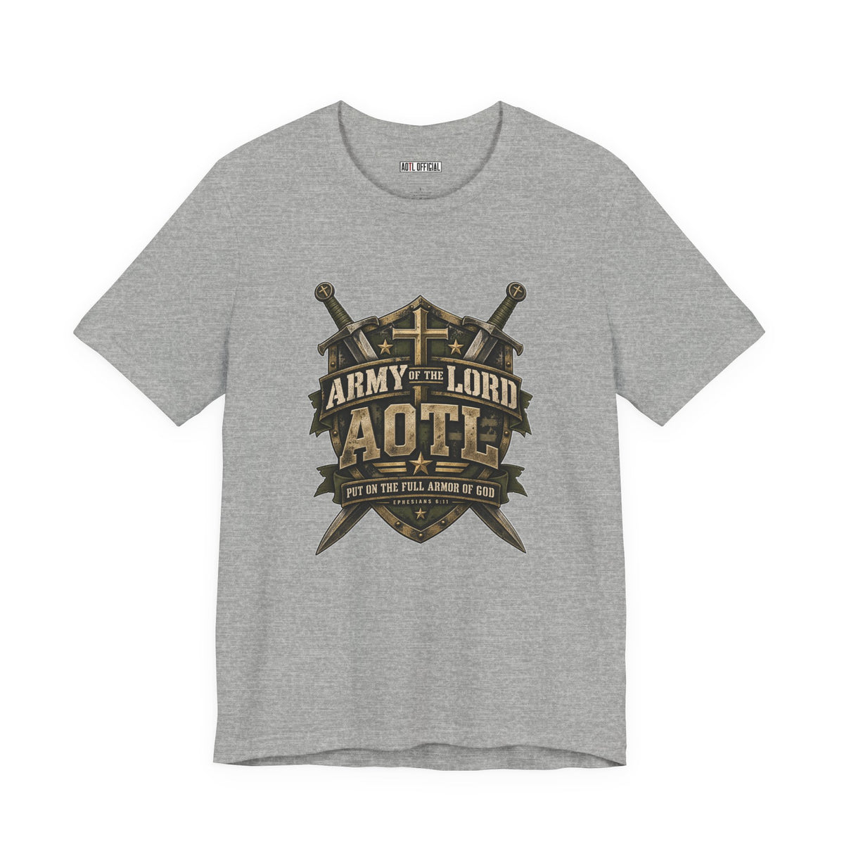 AOTL — Full Armor of God Christian T-shirt