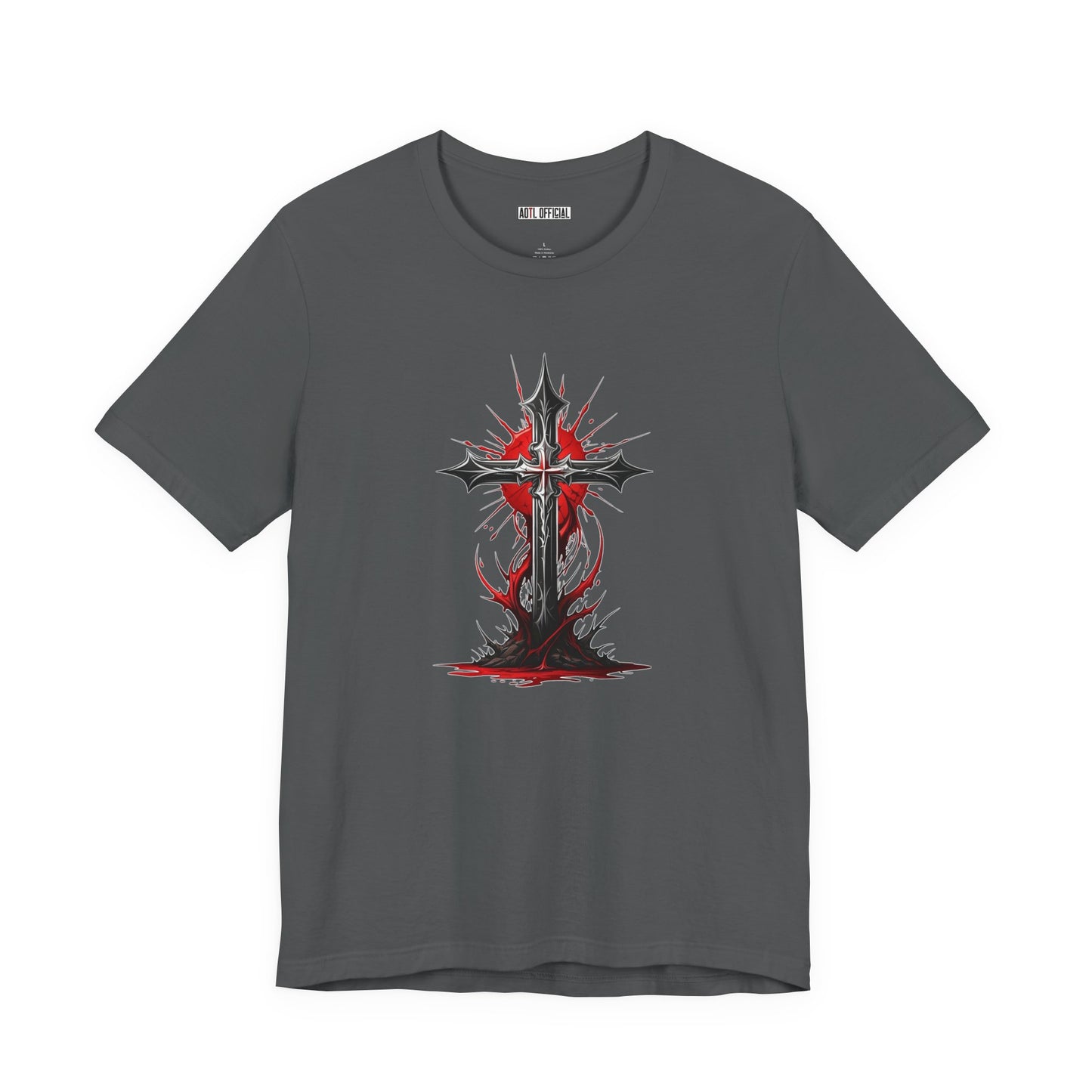Sanguine Salvation Edgy Christian Unisex Short Sleeve Tee