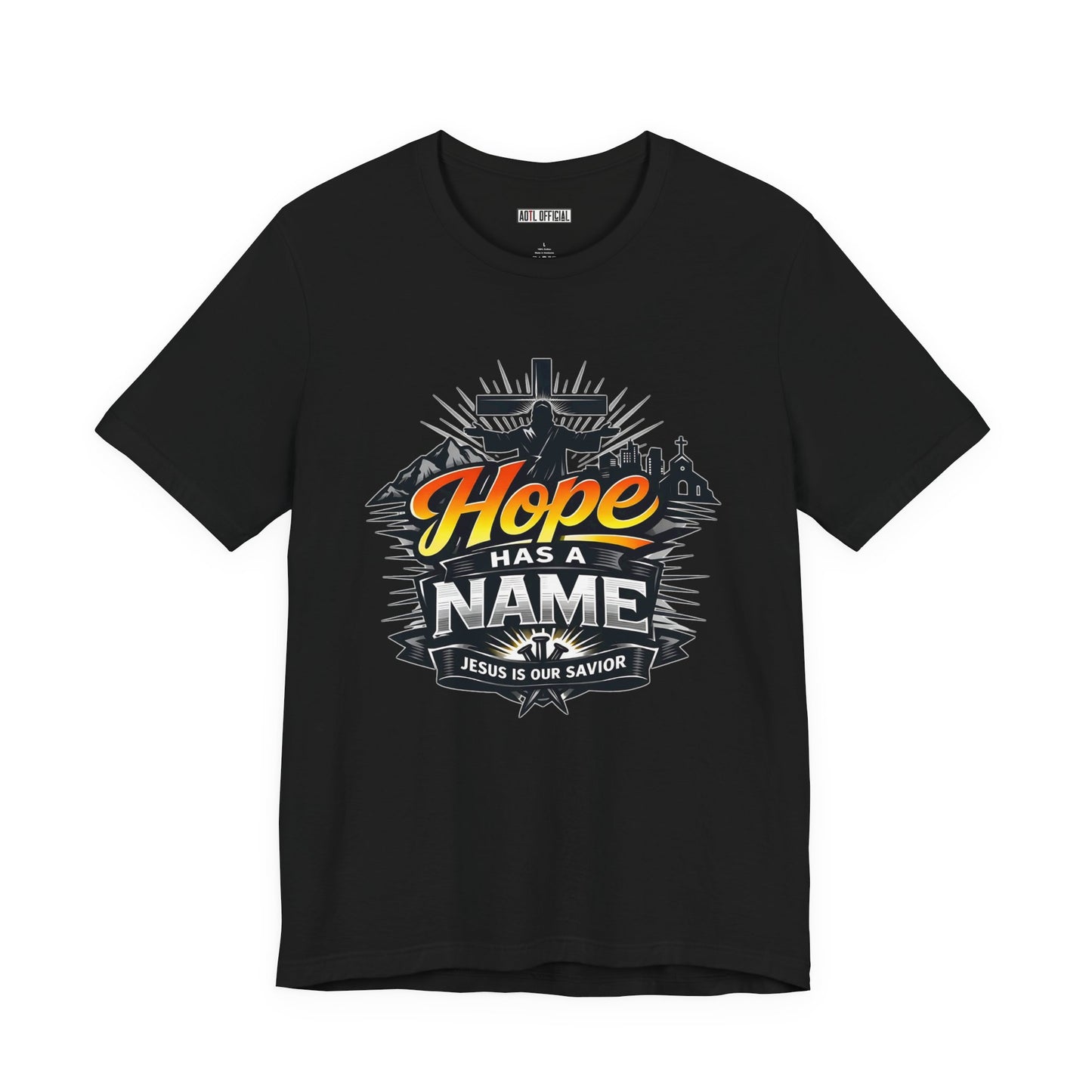 Hope Has A Name Unisex Short Sleeve Tee