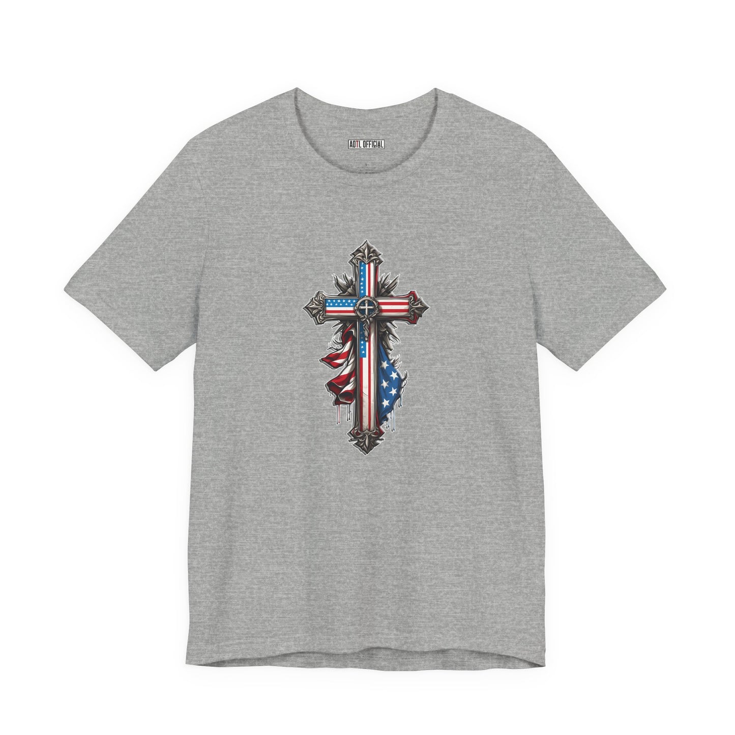 Faithful Patriotism Christian Unisex Short Sleeve Tee