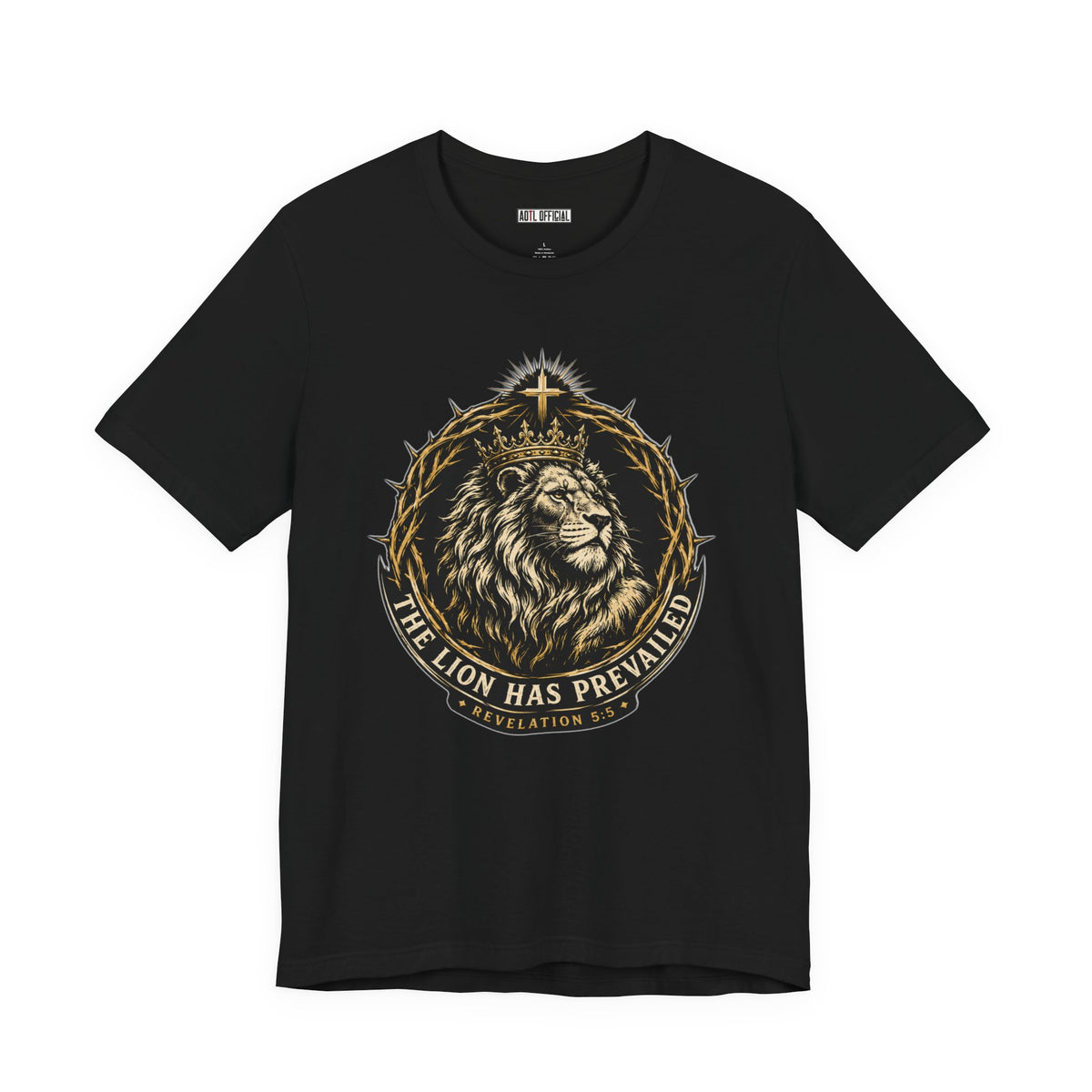 Lion of Judah — The Lion Has Prevailed Christian T-shirt