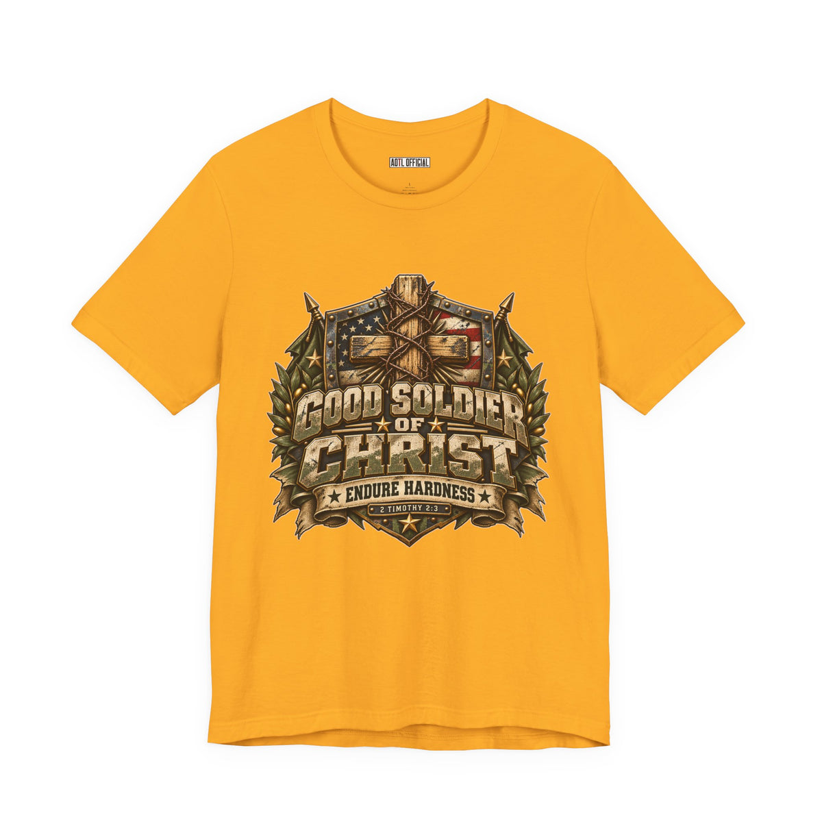 Good Soldier of Christ — Endure Hardness Christian T-shirt