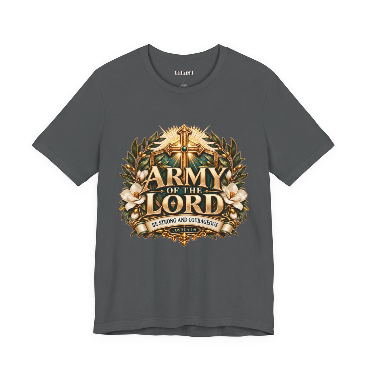 Army of the Lord — Strong and Courageous Christian T-shirt