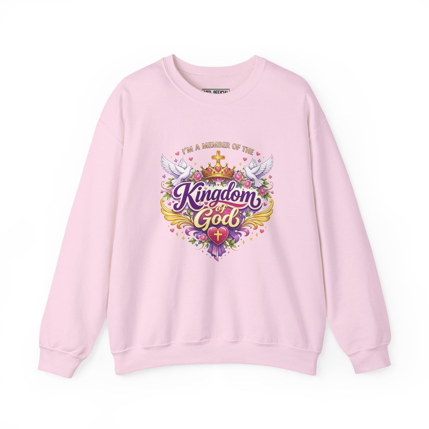 Graceful & Royal Member of the Kingdom of God Unisex Heavy Blend™ Crewneck Sweatshirt