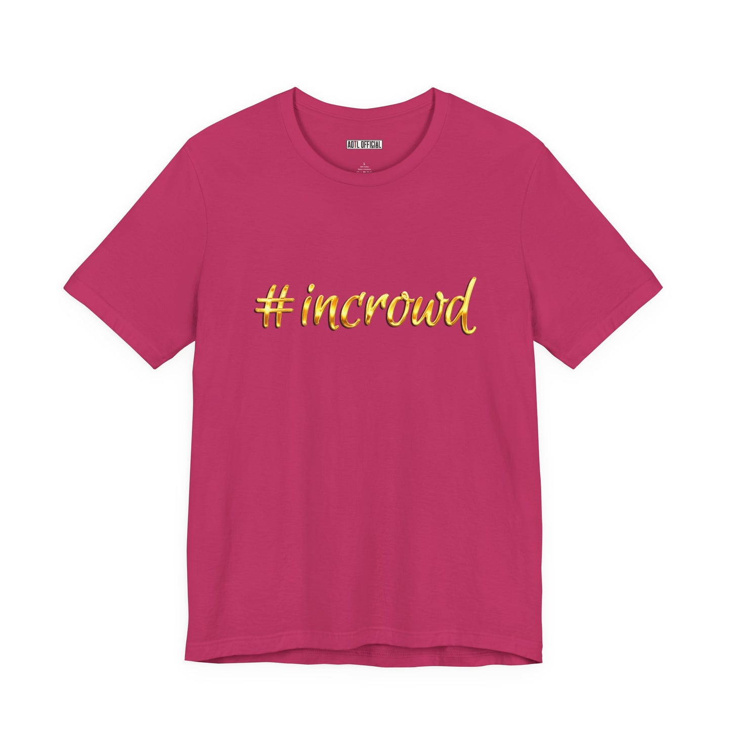 #InCrowd Classic Unisex Short Sleeve Tee