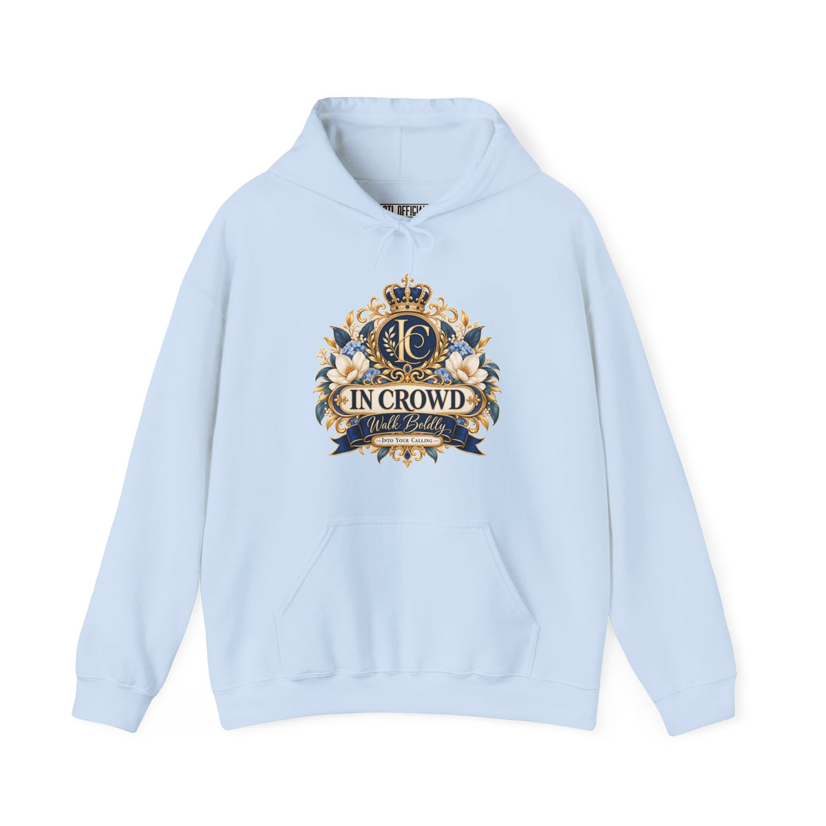 In Crowd – Walk Boldly Christian Hoodie