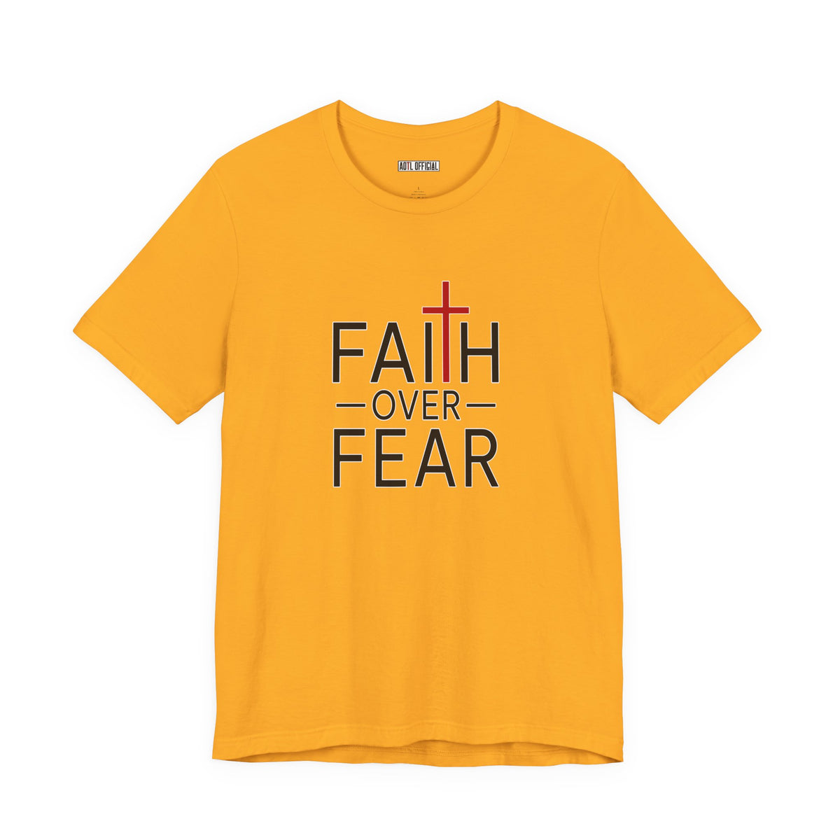 Faith Over Fear Christian T-Shirt
