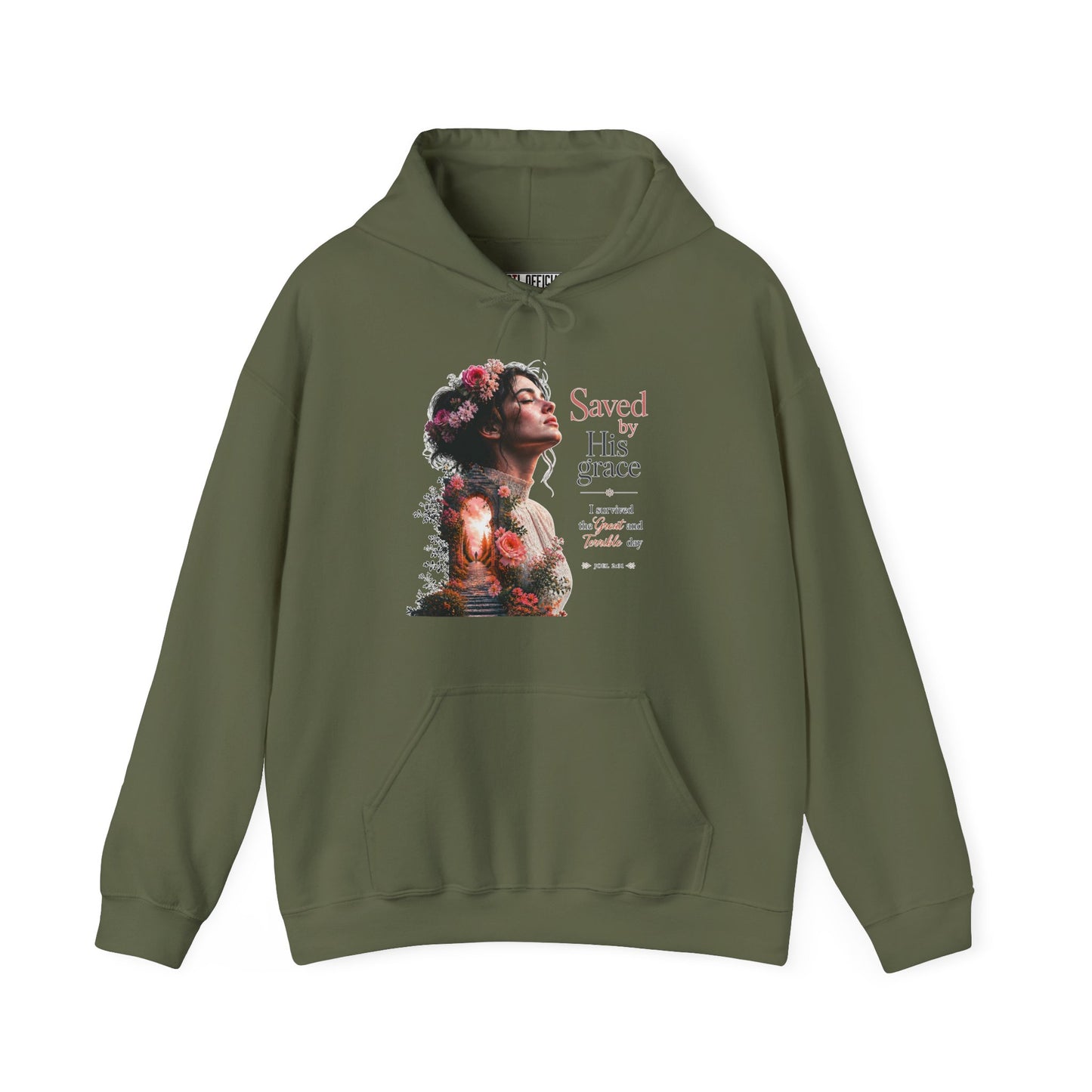 Pathway of Grace – I Survived the Great and Terrible Day (Joel 2:31) Christian Hoodie