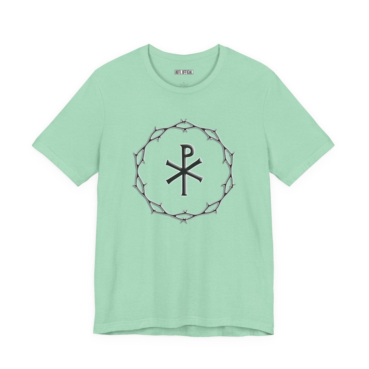 Circle of Thorns & Chi-Rho Unisex Jersey Short Sleeve Tee
