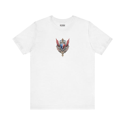 Celestial Heritage Christian Patriotic Unisex Short Sleeve Tee