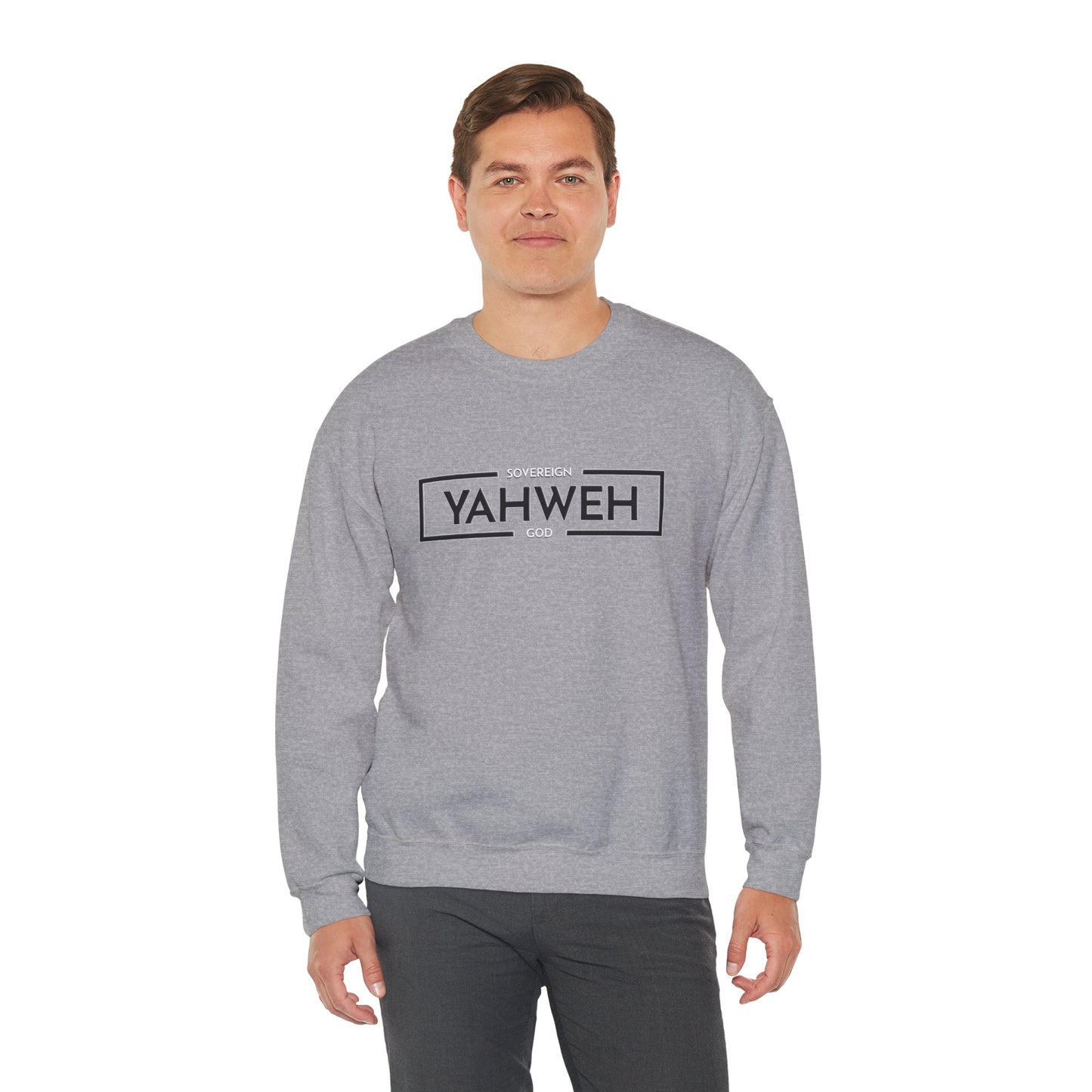 YAHWEH Sovereign God Unisex Heavy Blend™ Crewneck Sweatshirt