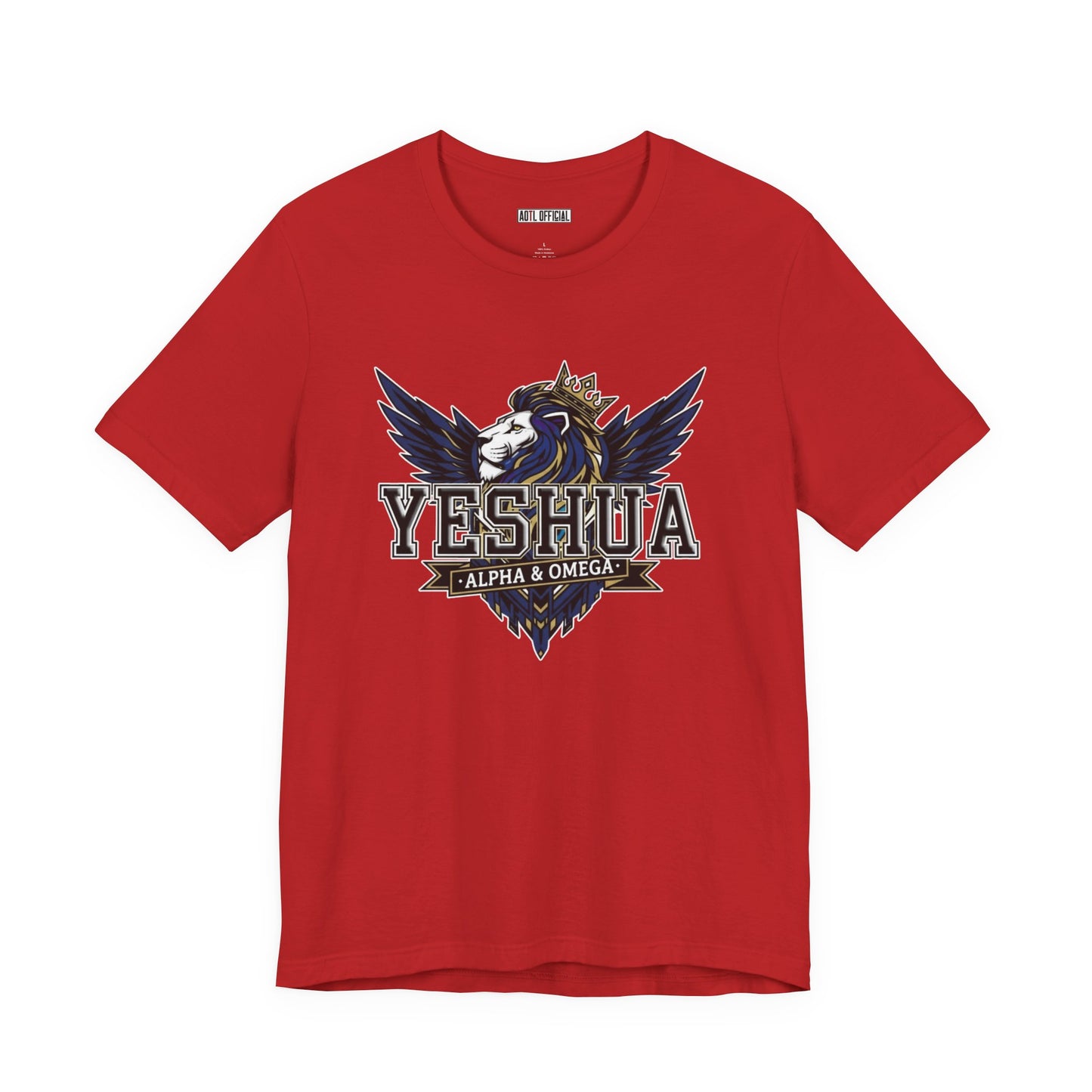 Yeshua: Lion of Judah Reigns Unisex Short Sleeve Tee