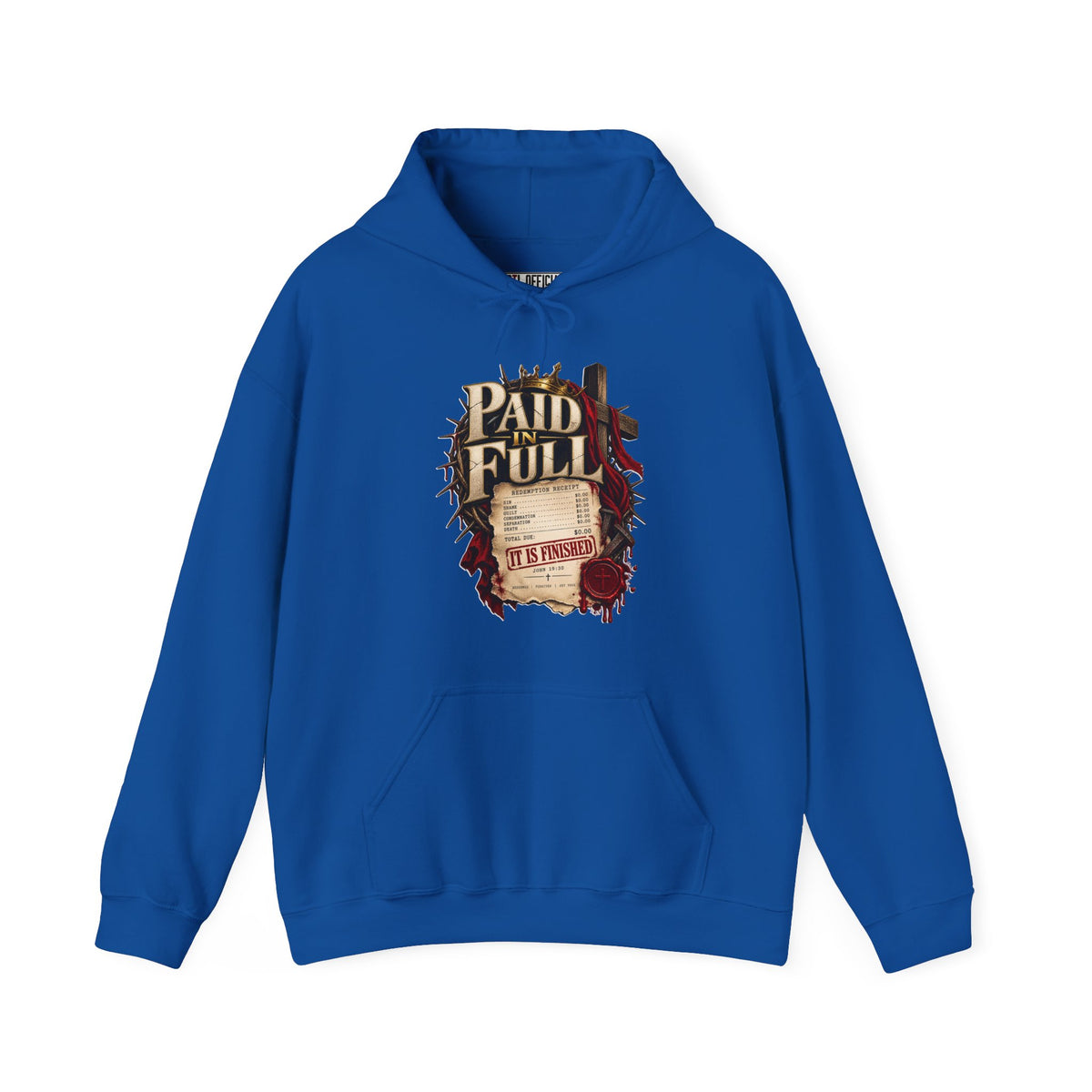 Paid in Full — John 19:30 Christian Hoodie