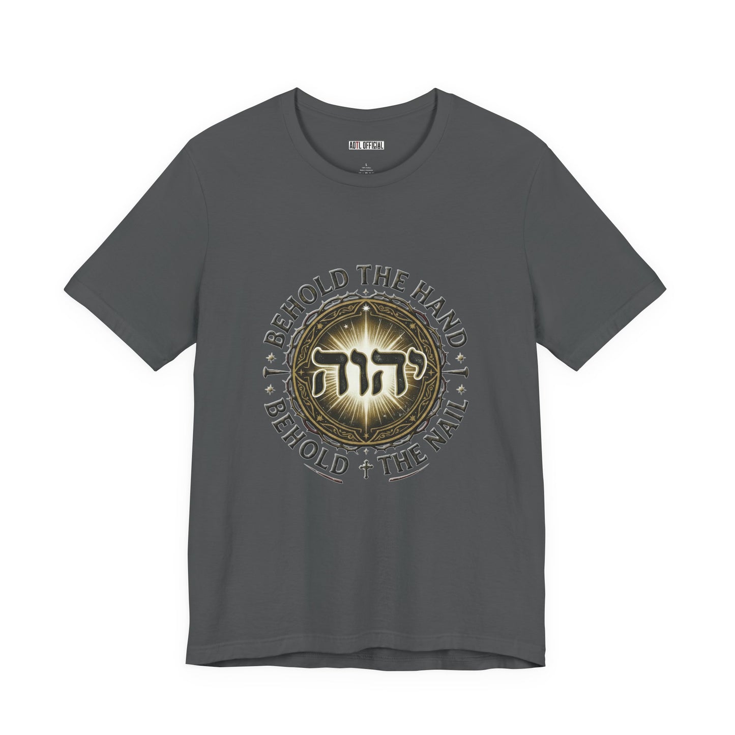 Behold The Hand, Behold The Nail Classic Unisex Short Sleeve Tee