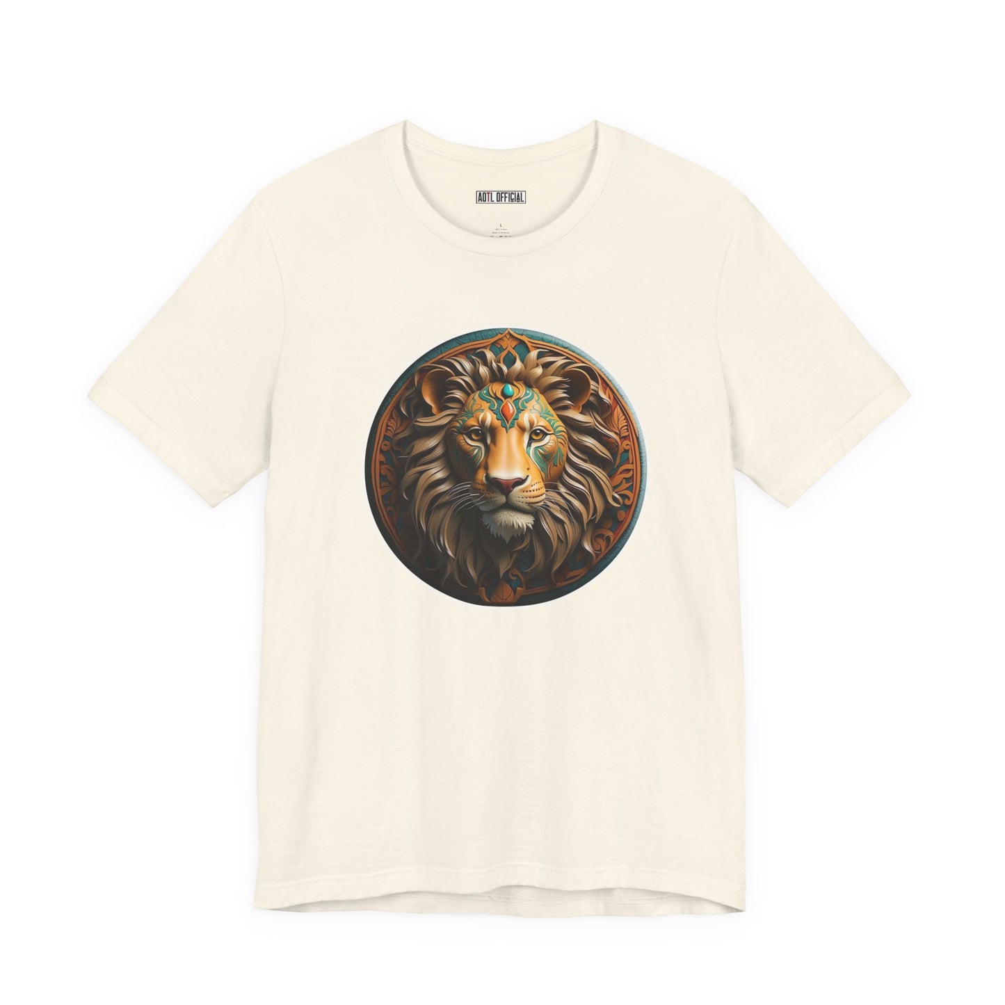 Majestic Redeemer  Lion of Judah Christian Unisex Short Sleeve Tee