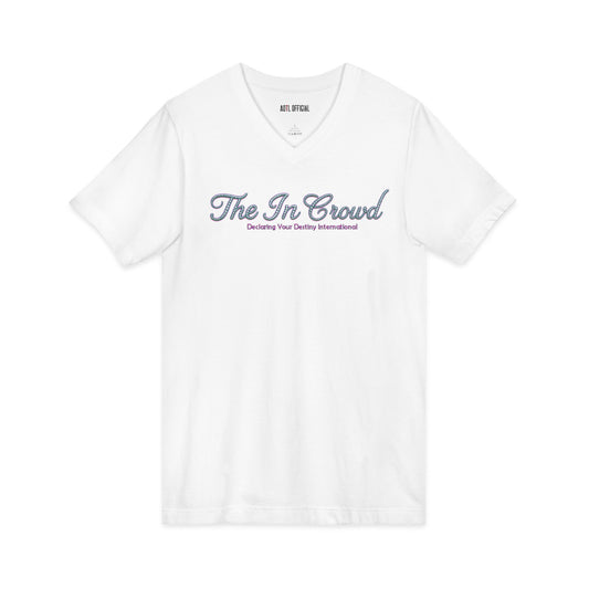 The In Crowd Gemstone print  V-Neck Tee