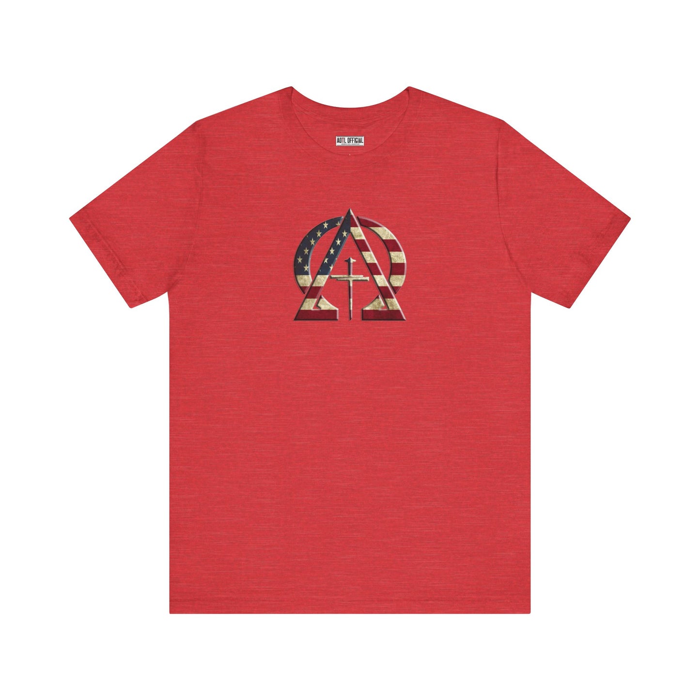 Alpha & Omega Vintage United States Of America Unisex Short Sleeve Tee