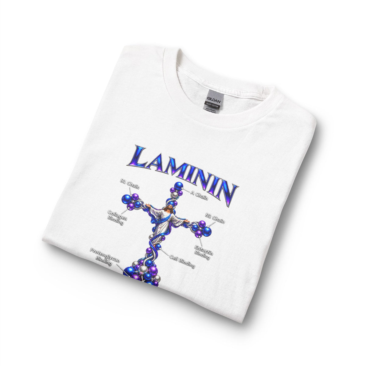 LAMININ Cross Design –  Christian Long Sleeve Shirt