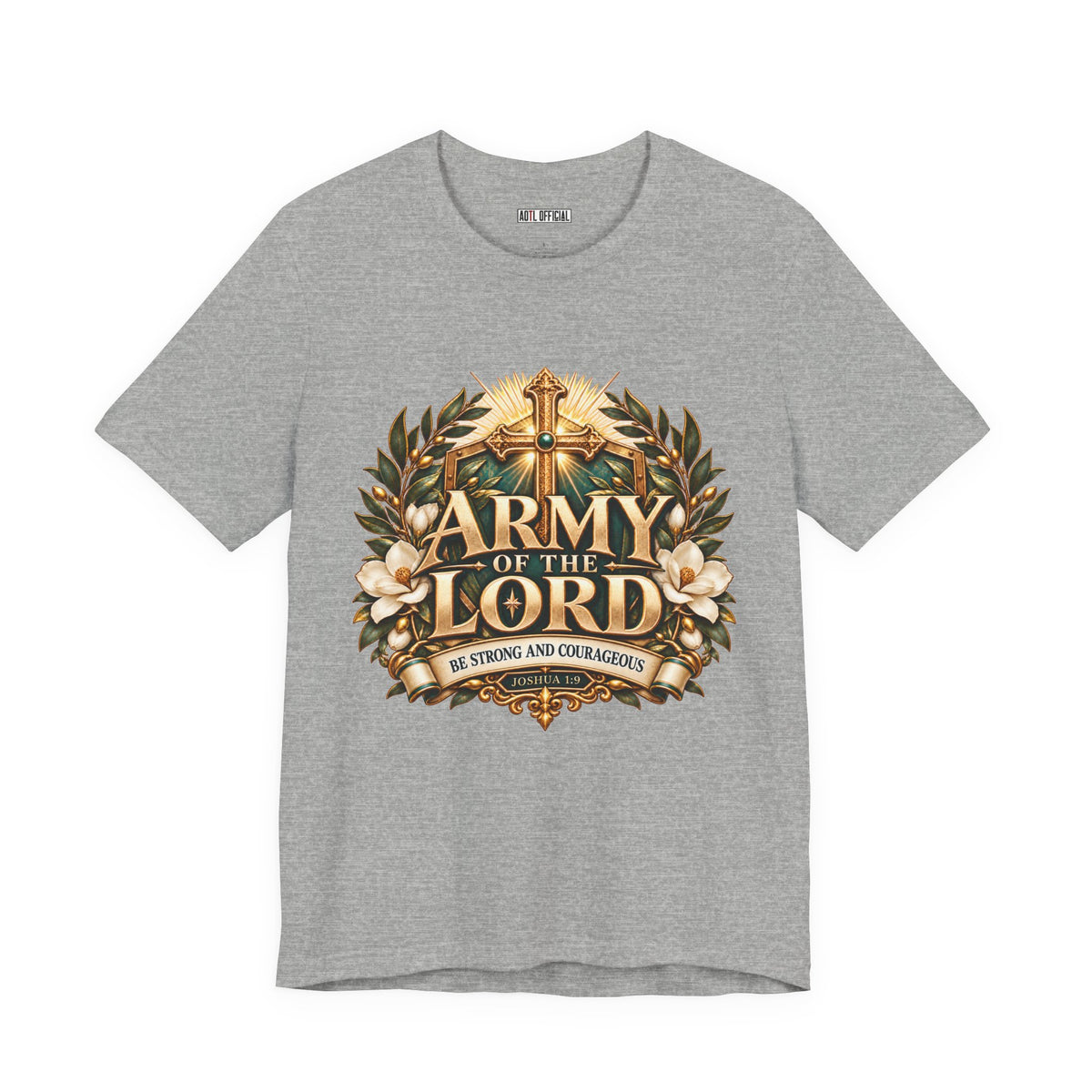 Army of the Lord — Strong and Courageous Christian T-shirt