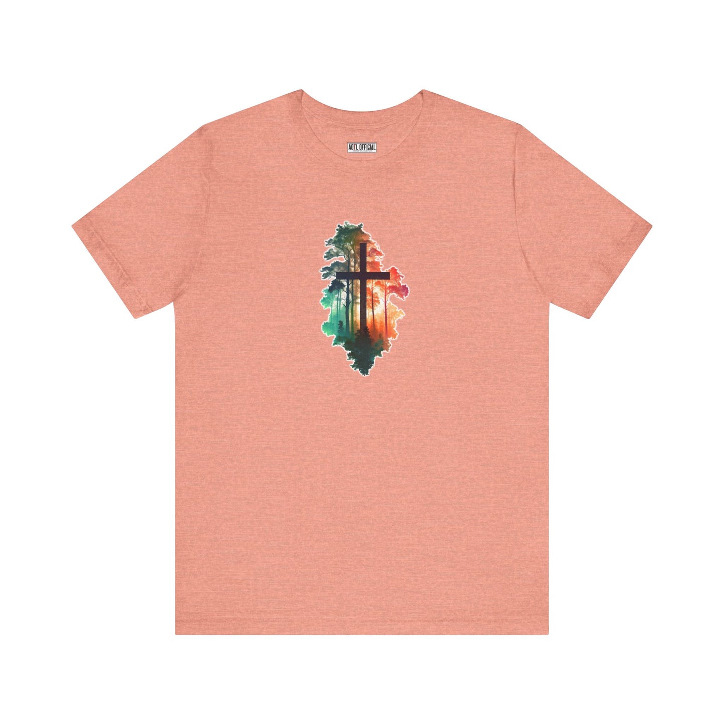 Cross in the wilderness Christian  Tee