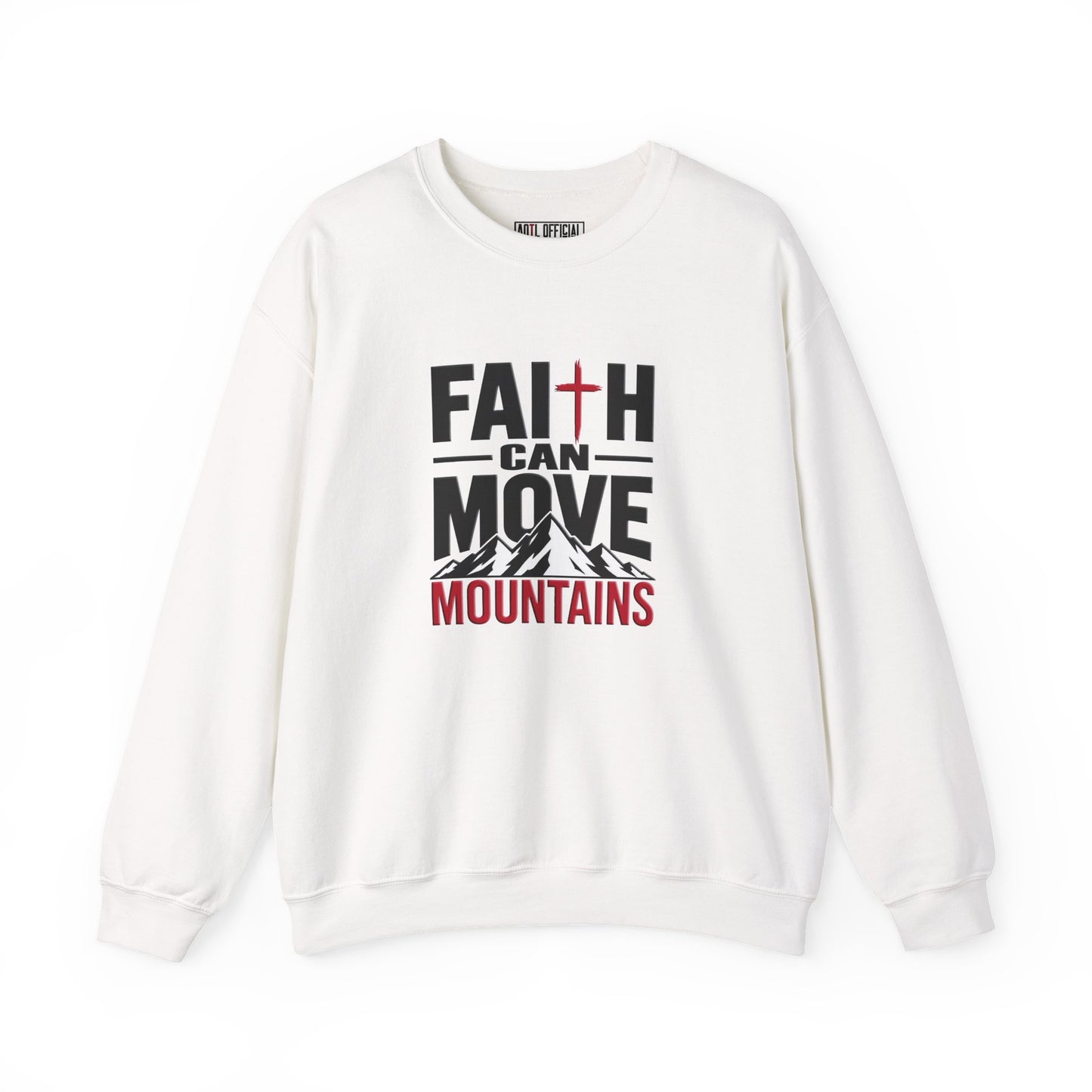 Faith Can Move Mountains Christian Sweatshirt