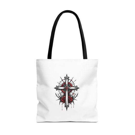 Thorned Redemption Christian Tote Bag