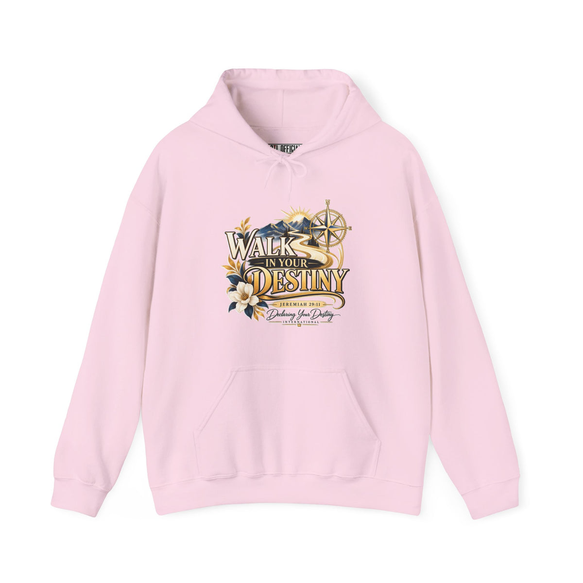 Walk in Your Destiny DYDI Christian Hoodie