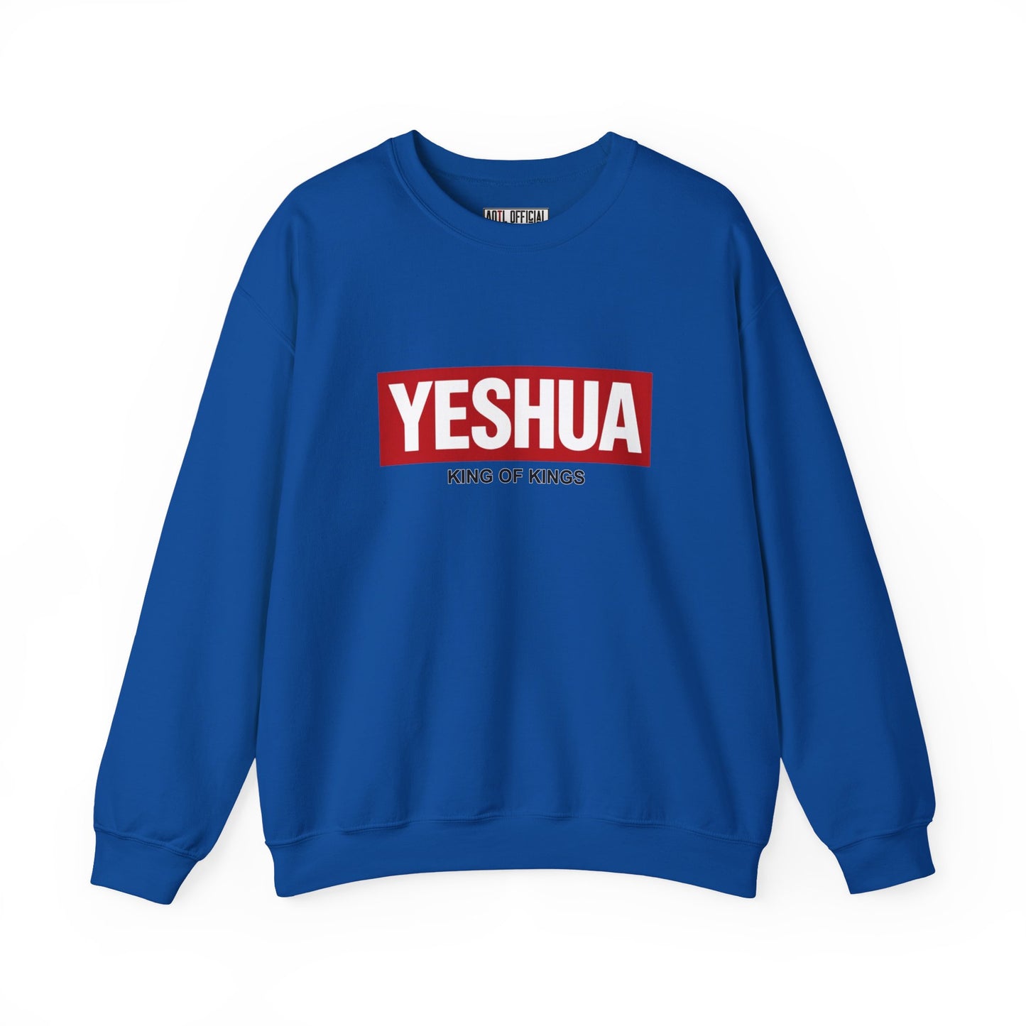 Yeshua Box Logo Classic Unisex Heavy Blend™ Crewneck Sweatshirt
