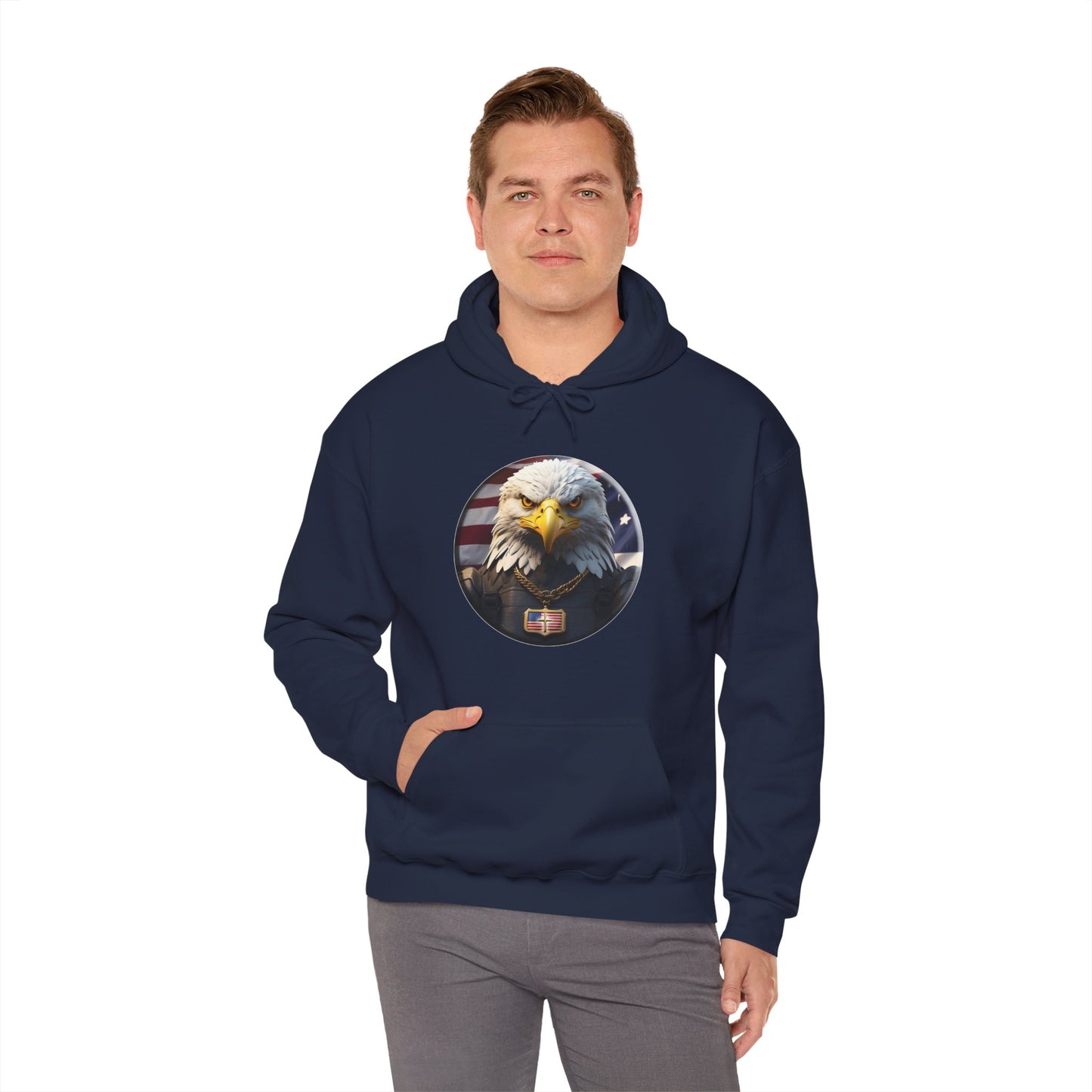 Golden Sentinel Unisex Heavy Blend™ Hooded Sweatshirt
