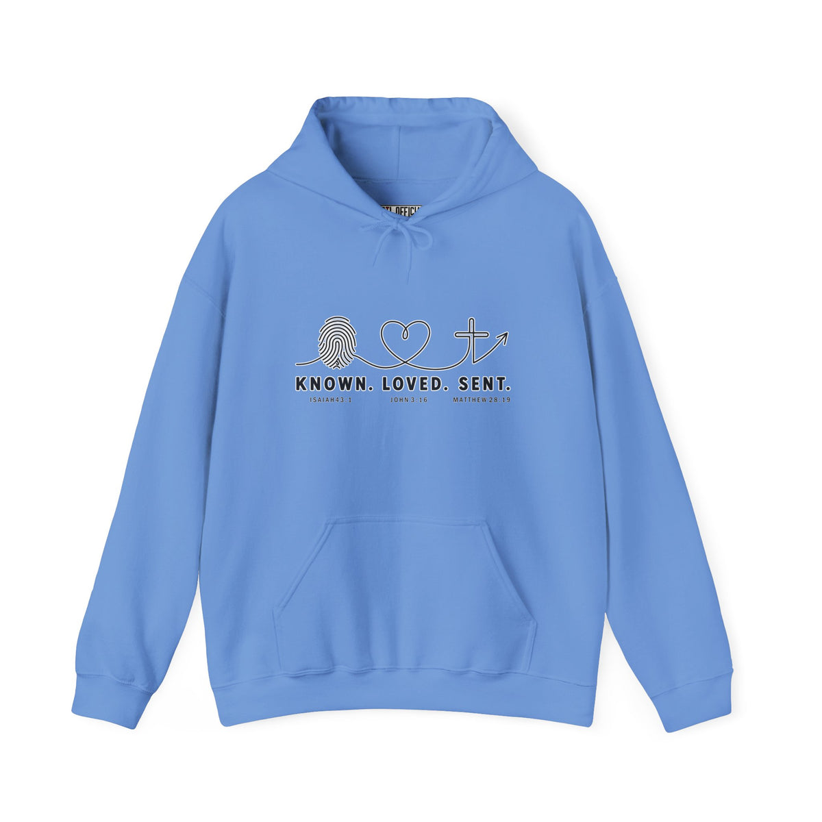 Known. Loved. Sent. Christian Hoodie