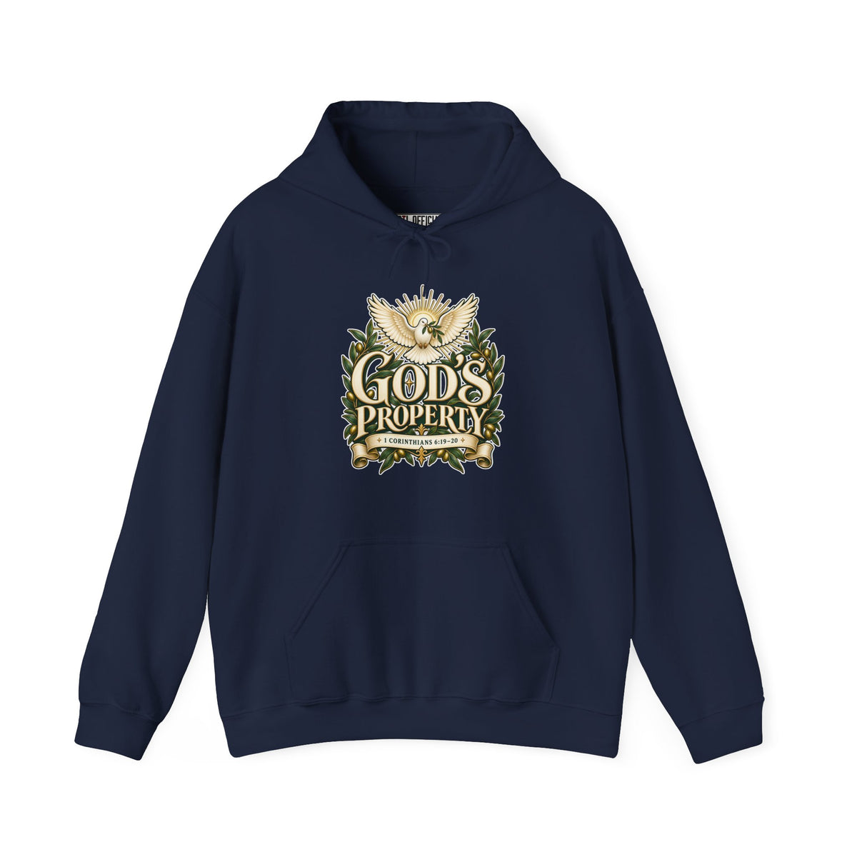 God’s Property — Bought with a Price Christian Hoodie