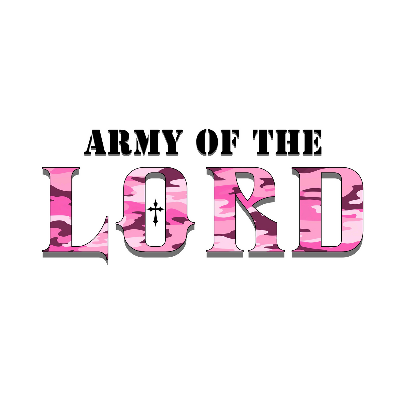 Pink Army of the Lord Unisex Heavy Blend™ Crewneck Sweatshirt