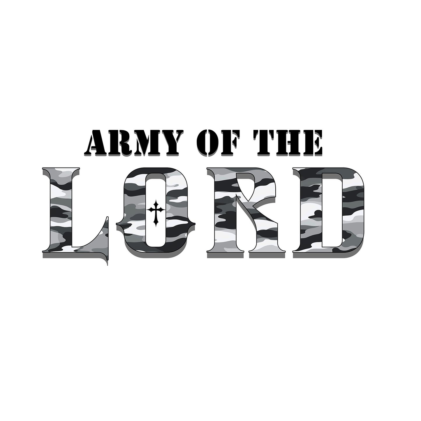 Army Of The Lord White Camo Unisex Heavy Blend™ Hooded Sweatshirt