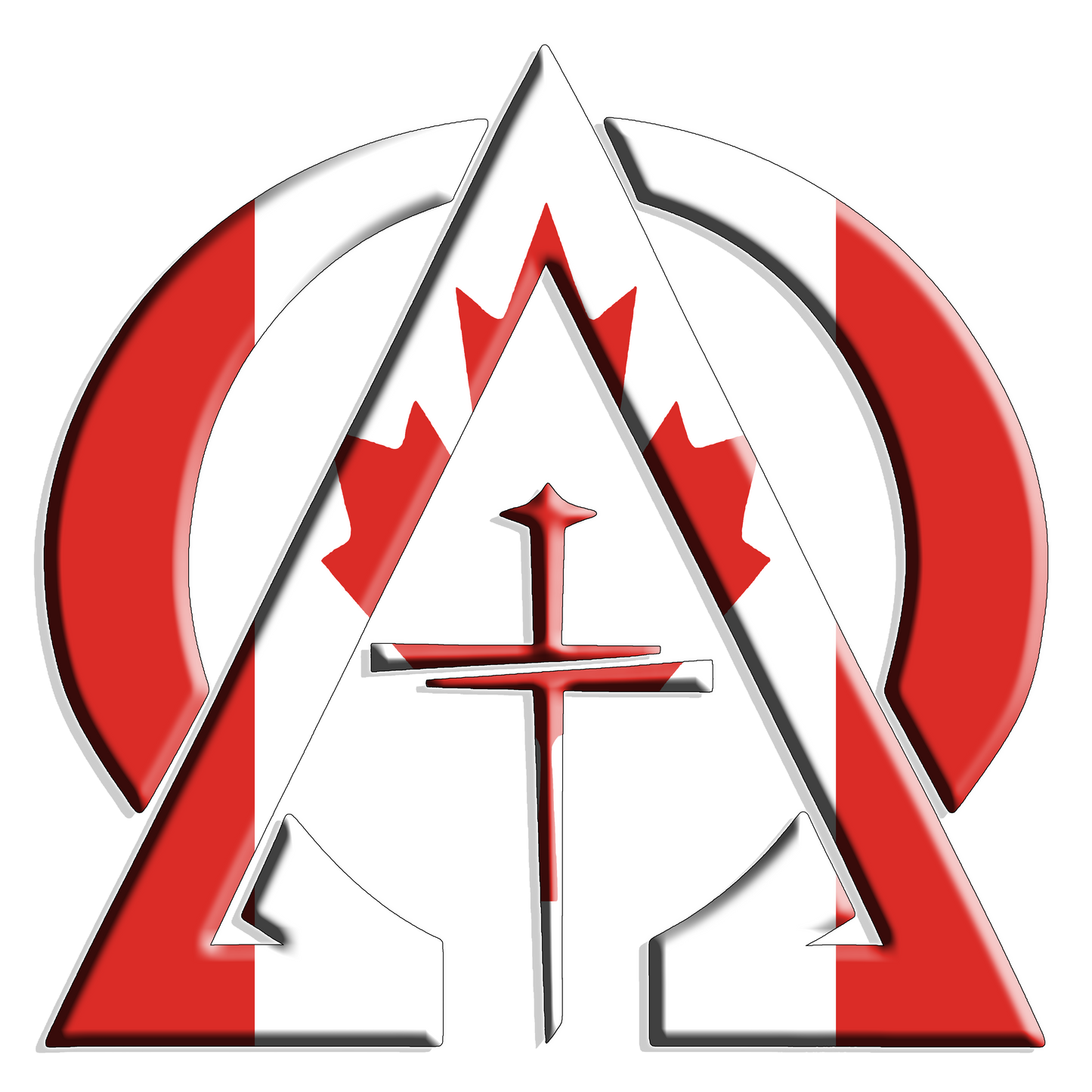 Alpha & Omega Canada Unisex Heavy Blend™ Hooded Sweatshirt