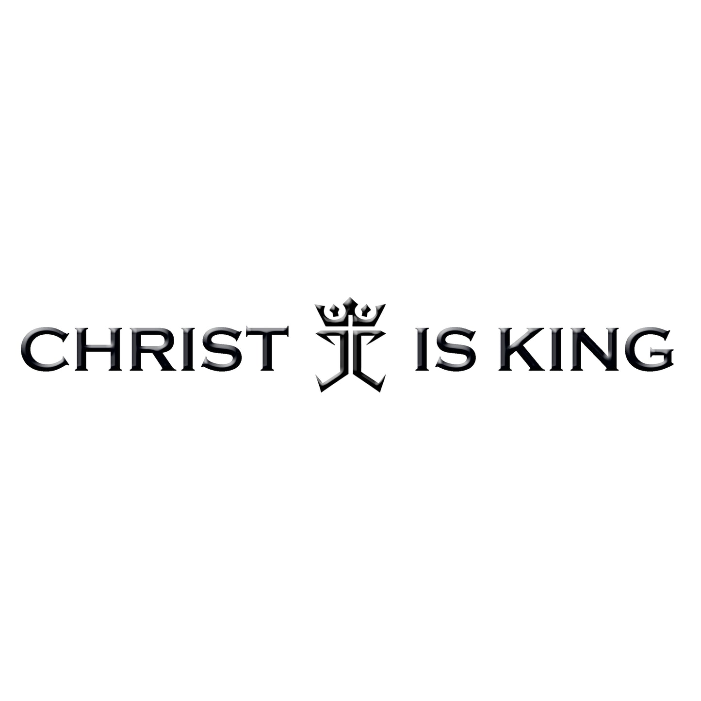 Christ is King featuring the Jesus Christ is King logo Unisex Heavy Blend™ Crewneck Sweatshirt