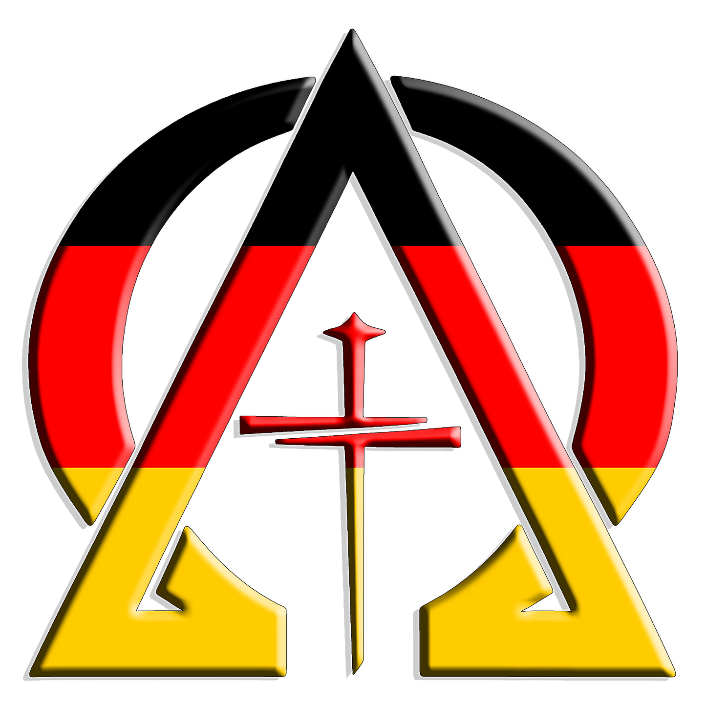Alpha & Omega Germany Unisex Heavy Blend™ Hooded Sweatshirt