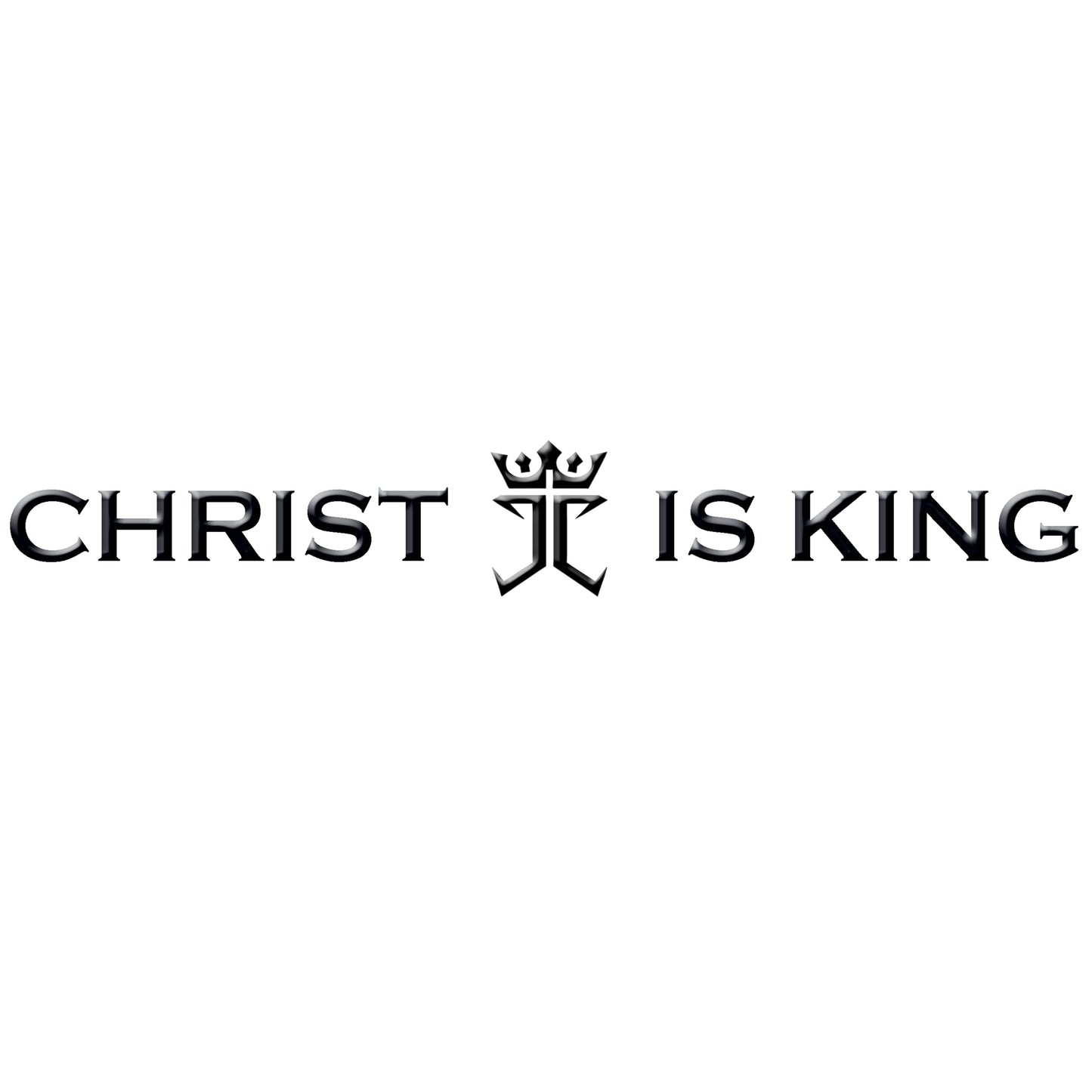 Christ is King featuring the Jesus Christ is King logo Unisex Heavy Blend™ Hooded Sweatshirt