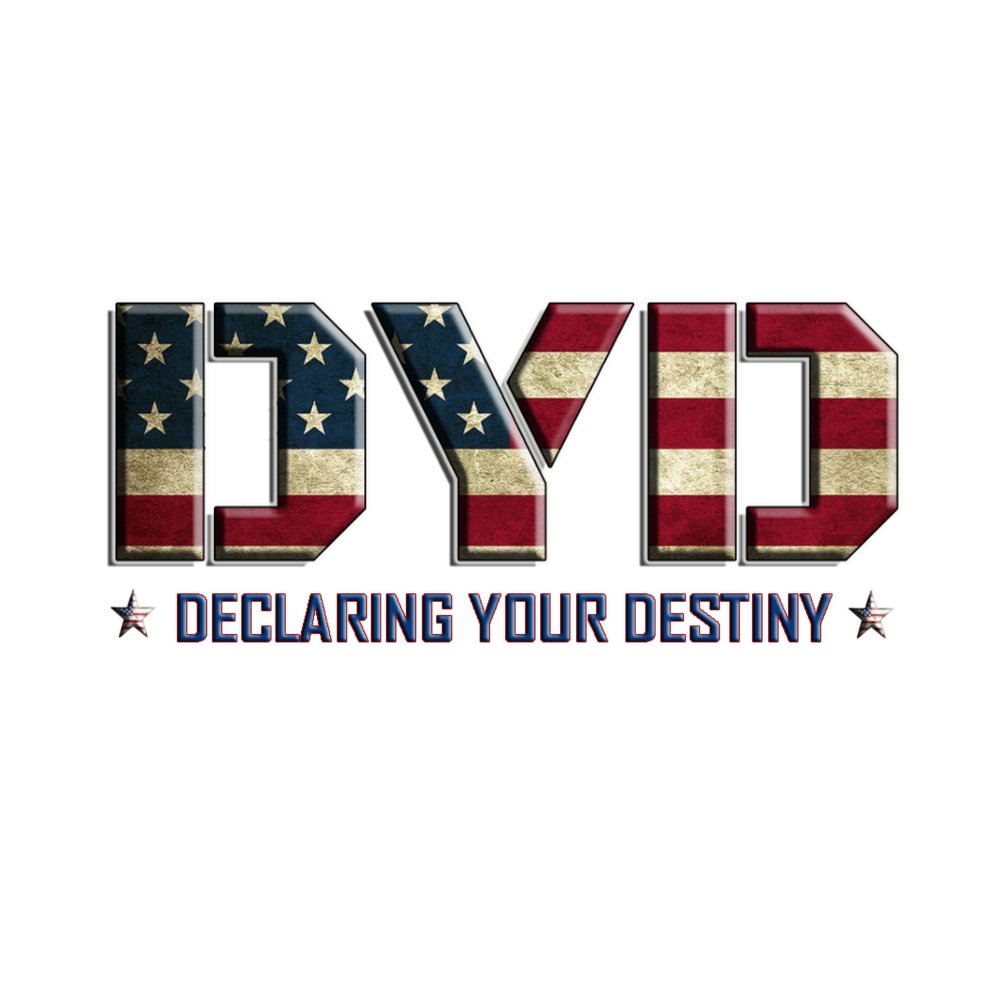 Declaring Your Destiny USA logo Unisex Heavy Blend™ Hooded Sweatshirt