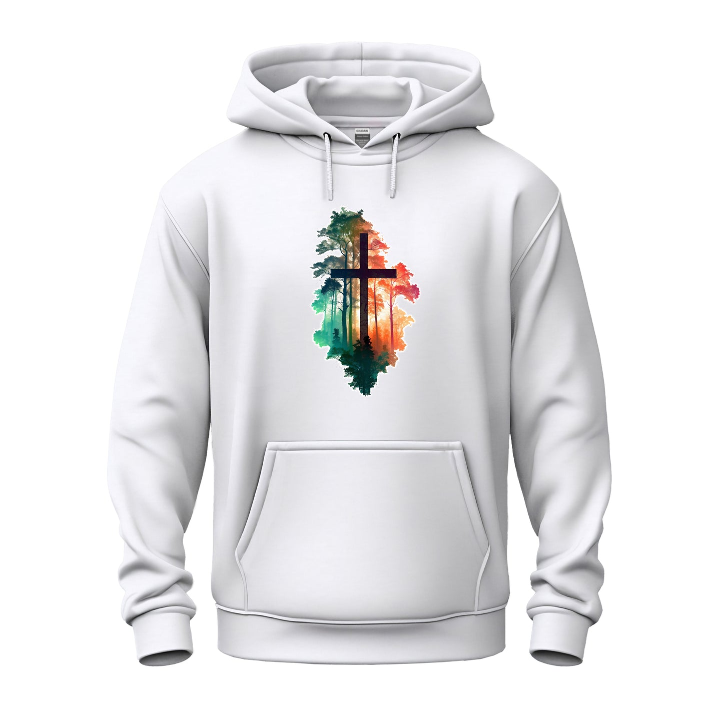 Cross in the Wilderness Unisex Heavy Blend™ Hooded Sweatshirt