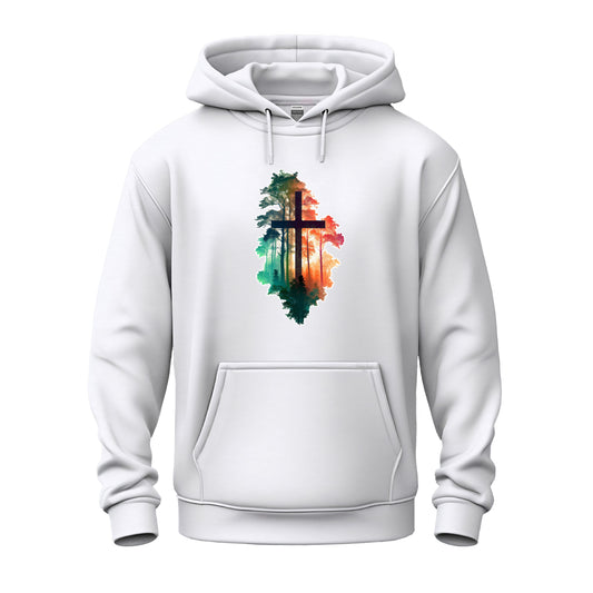 Cross in the Wilderness Unisex Heavy Blend™ Hooded Sweatshirt