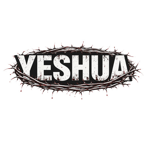 Yeshua Crown Of Thorns Christian V-Neck Tee