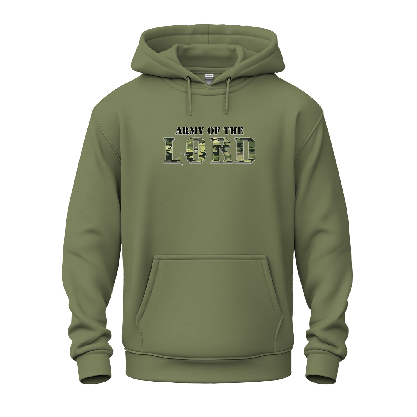 Army Of The Lord Green Camo Unisex Heavy Blend™ Hooded Sweatshirt