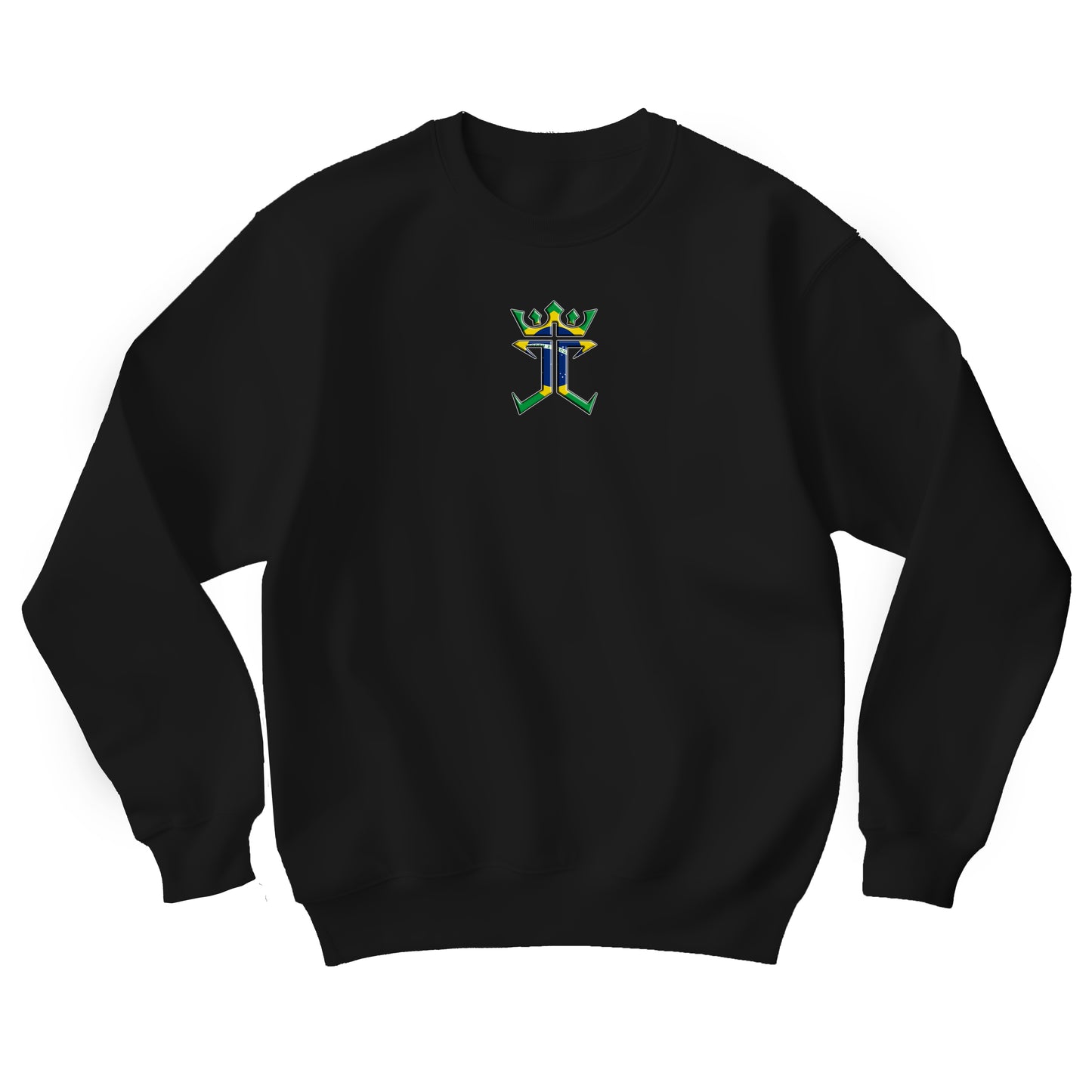 Jesus Christ is King of Brazil Unisex Heavy Blend™ Crewneck Sweatshirt
