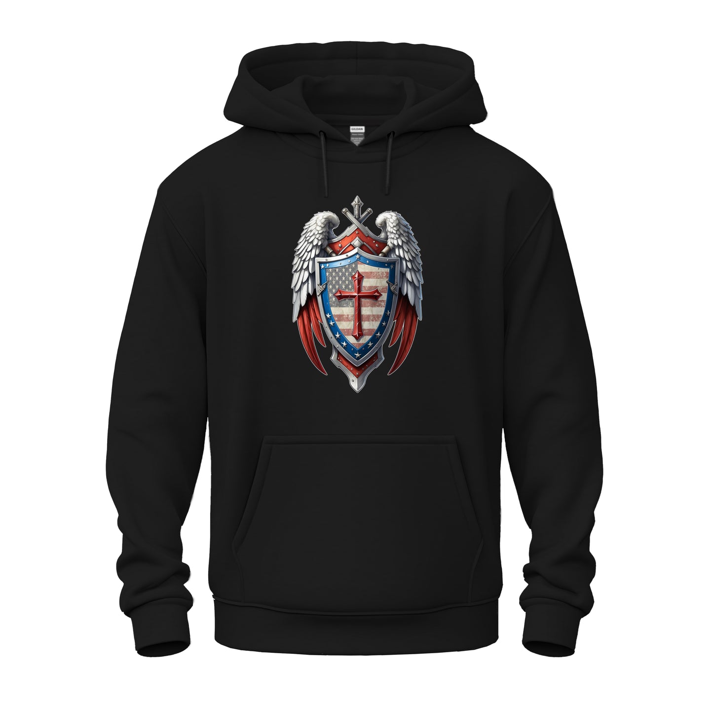 Winged Guardian Unisex Heavy Blend™ Hooded Sweatshirt