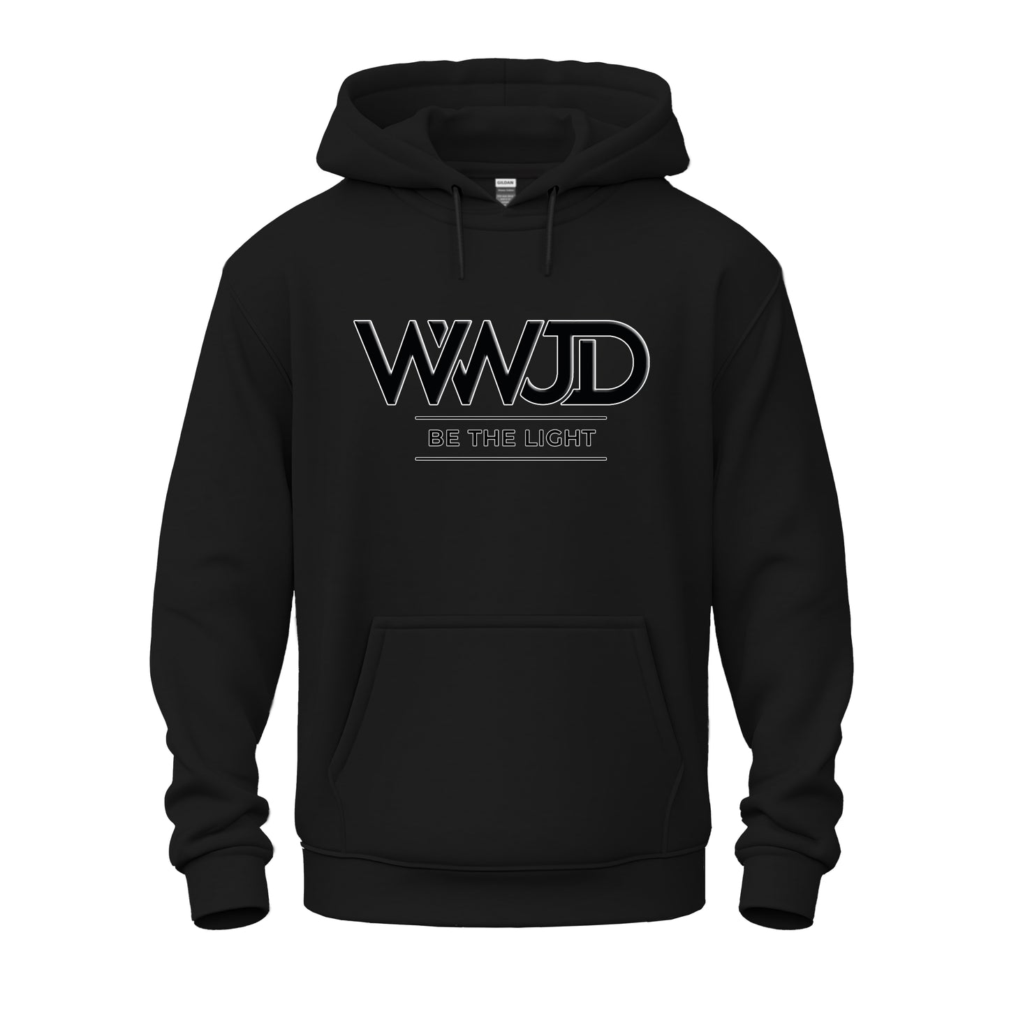 WWJD Faith Reminder Unisex Heavy Blend™ Hooded Sweatshirt