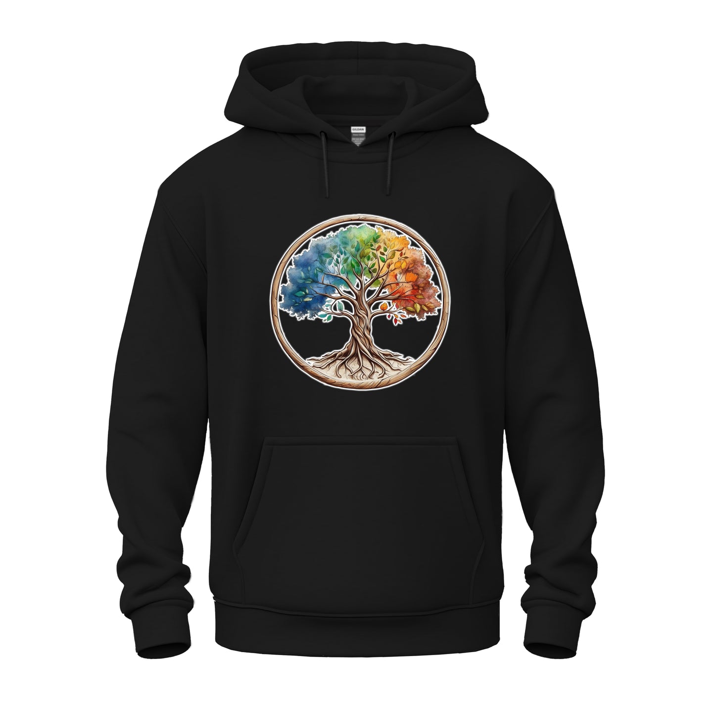 Colorful Tree of Life  Unisex Heavy Blend™ Hooded Sweatshirt