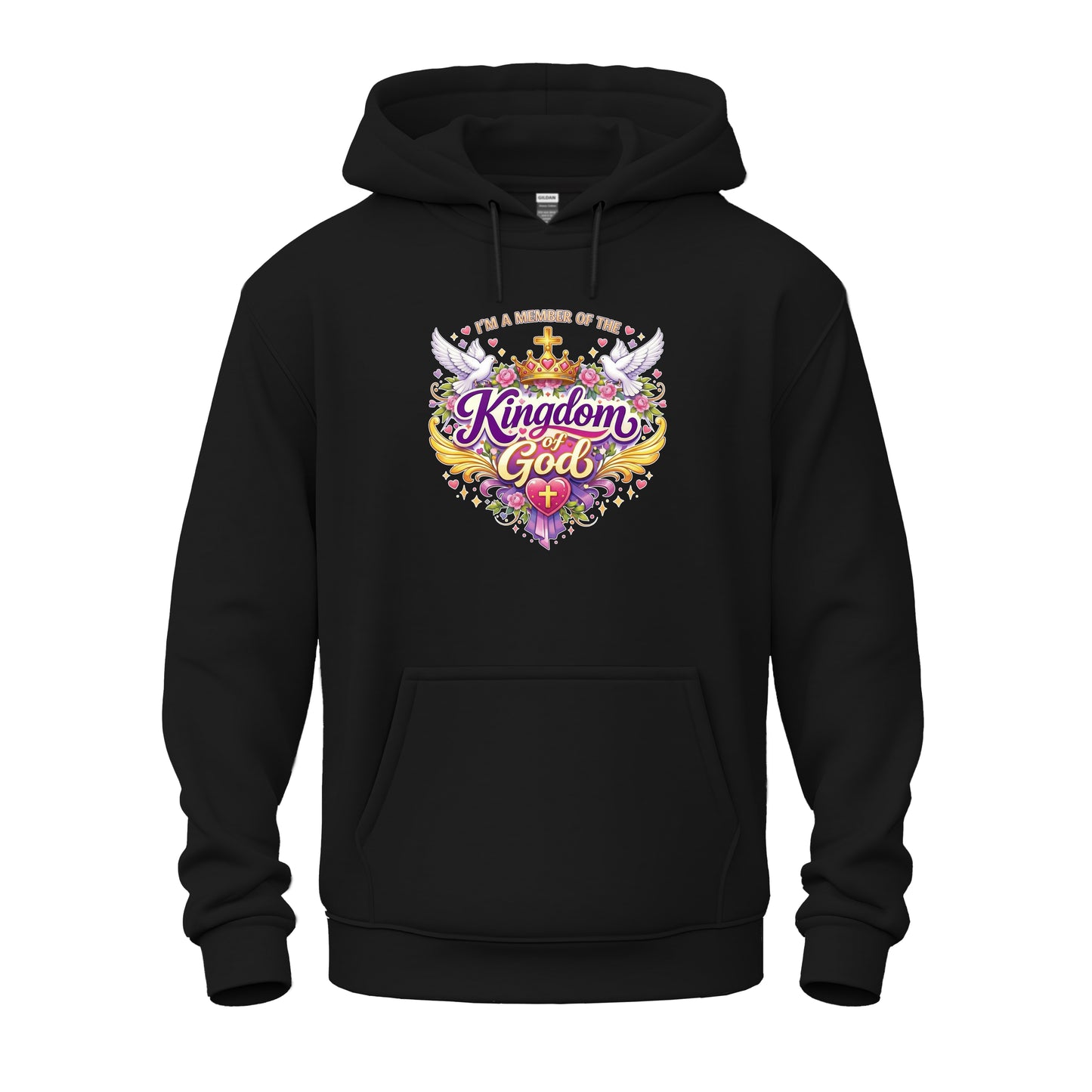 Graceful & Royal Member of the Kingdom of God Unisex Heavy Blend™ Hooded Sweatshirt