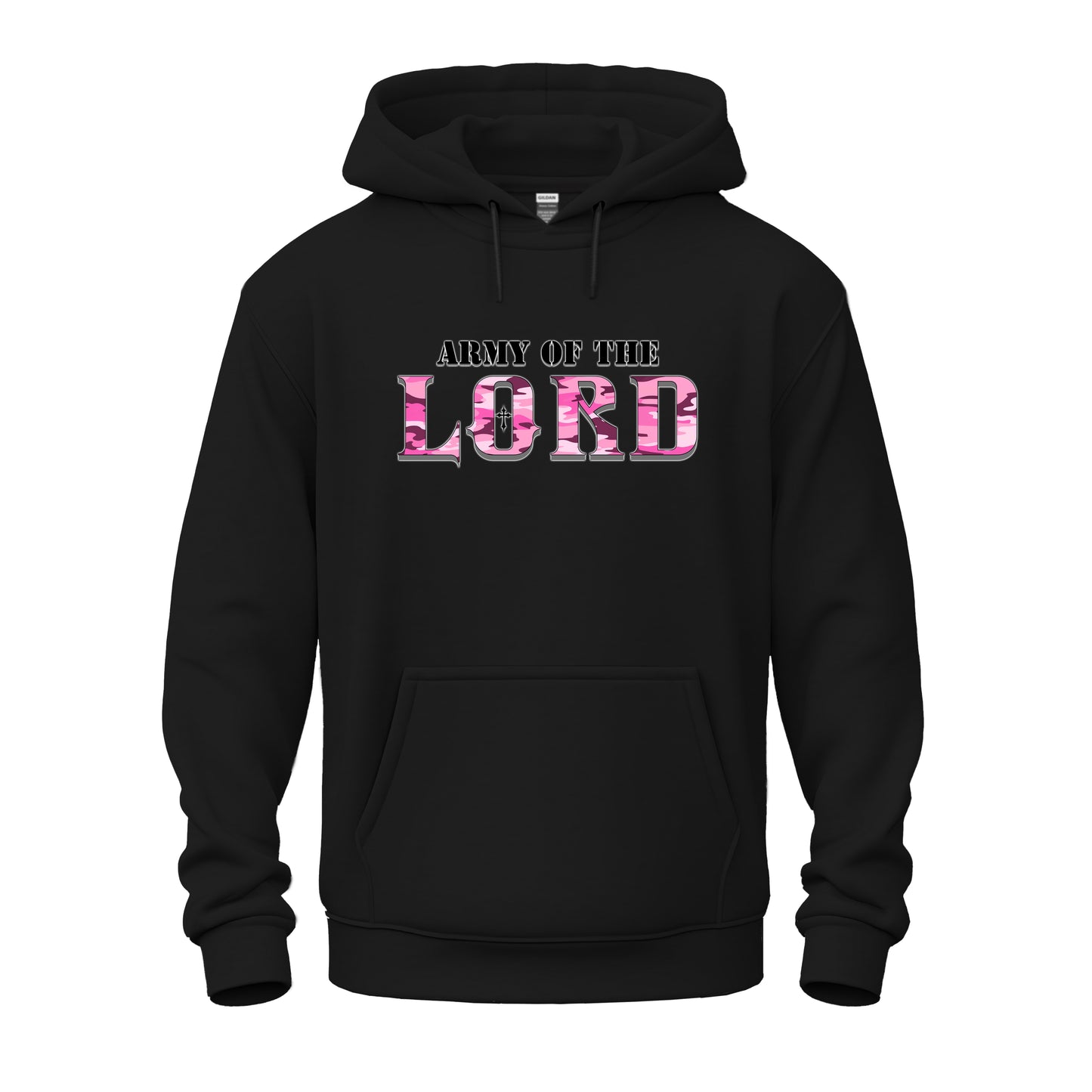 Army Of The Lord Pink Camo Unisex Heavy Blend™ Hooded Sweatshirt